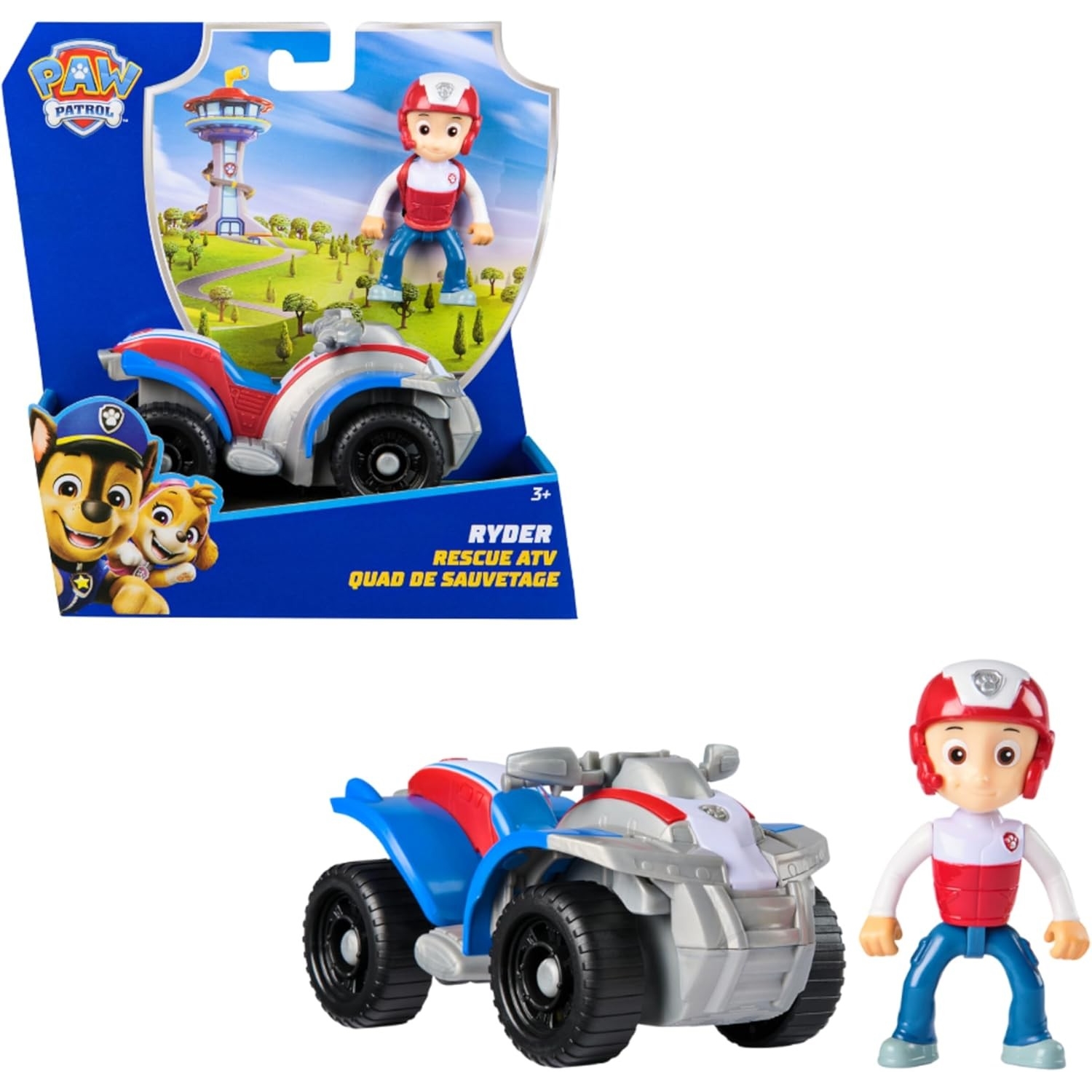 Spin Master 6071212 PAW Patrol - Rettungs-Quad mit Ryder