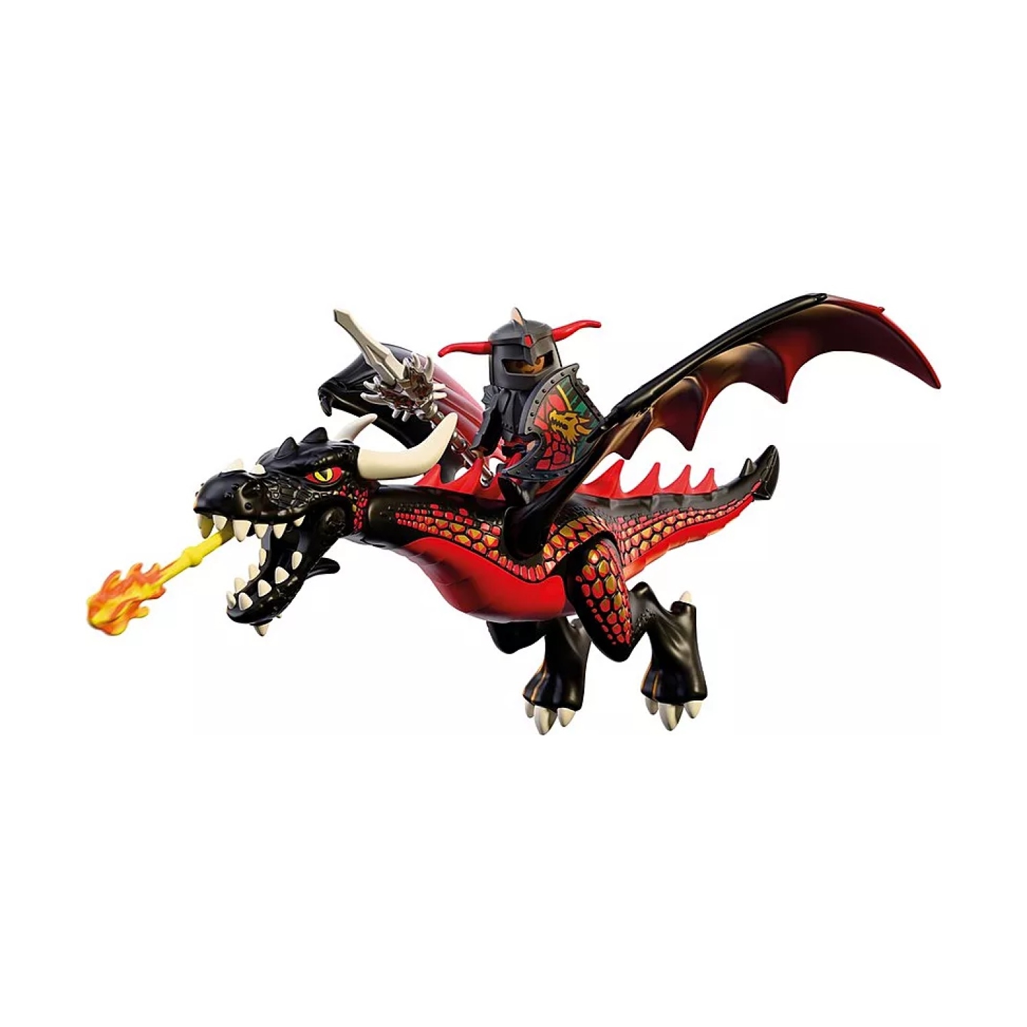 PLAYMOBIL 72114 Knights Schwarzer Drache