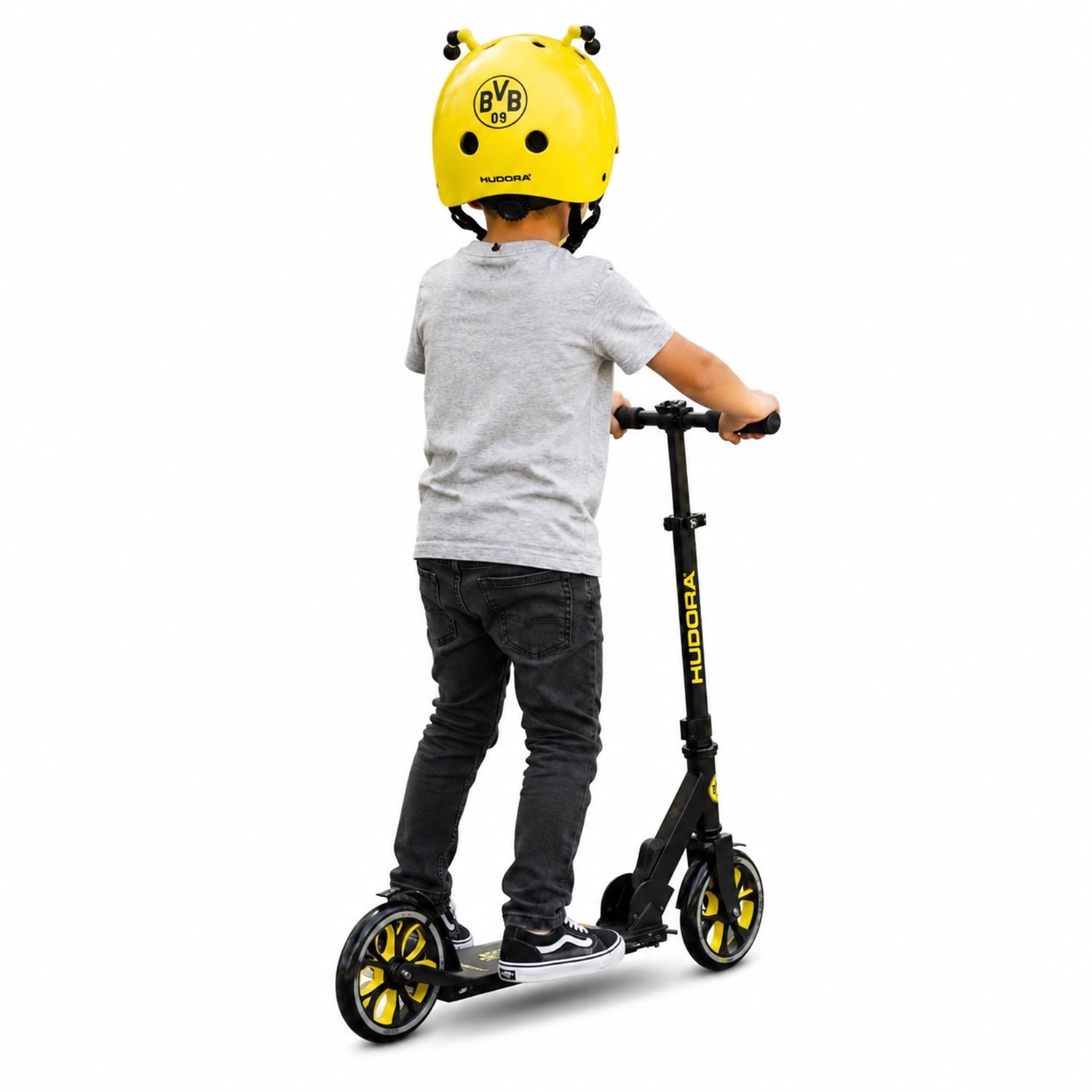 Hudora 14469 Scooter Up 200, BVB Edition