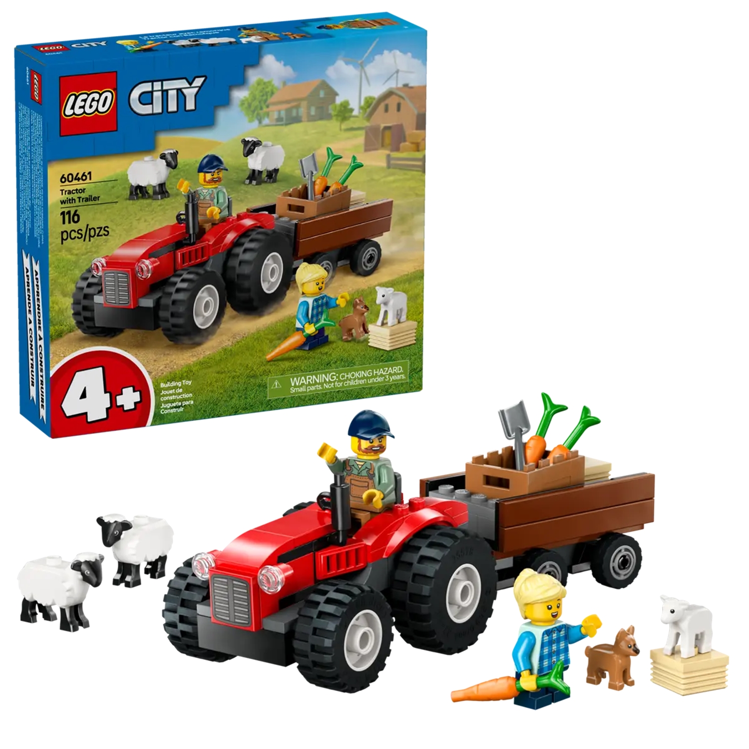 LEGO 60461 Traktor mit Anhänger