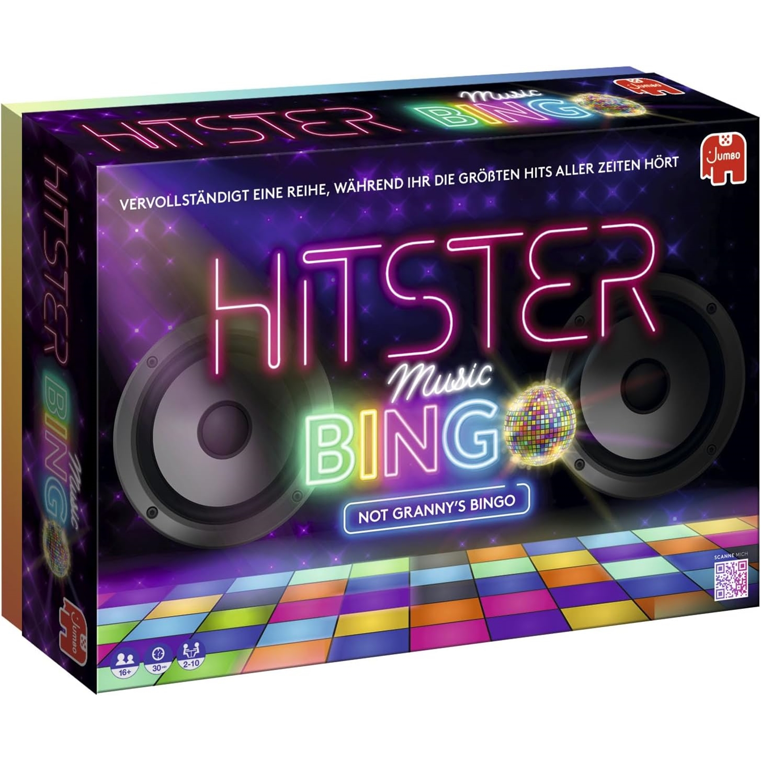 Jumbo Spiele 1110100383 Hitster Bingo
