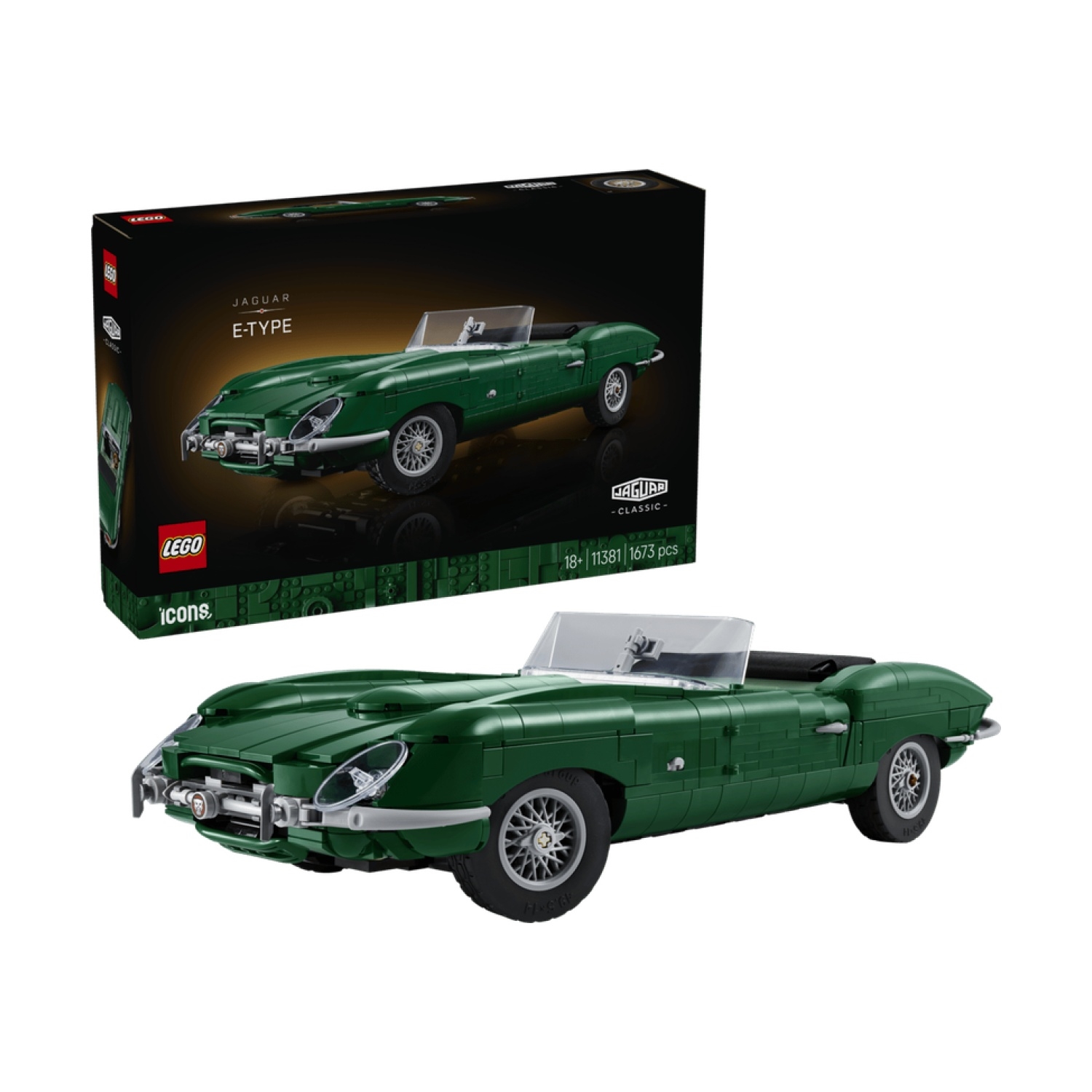 LEGO 11381 Jaguar E-Type