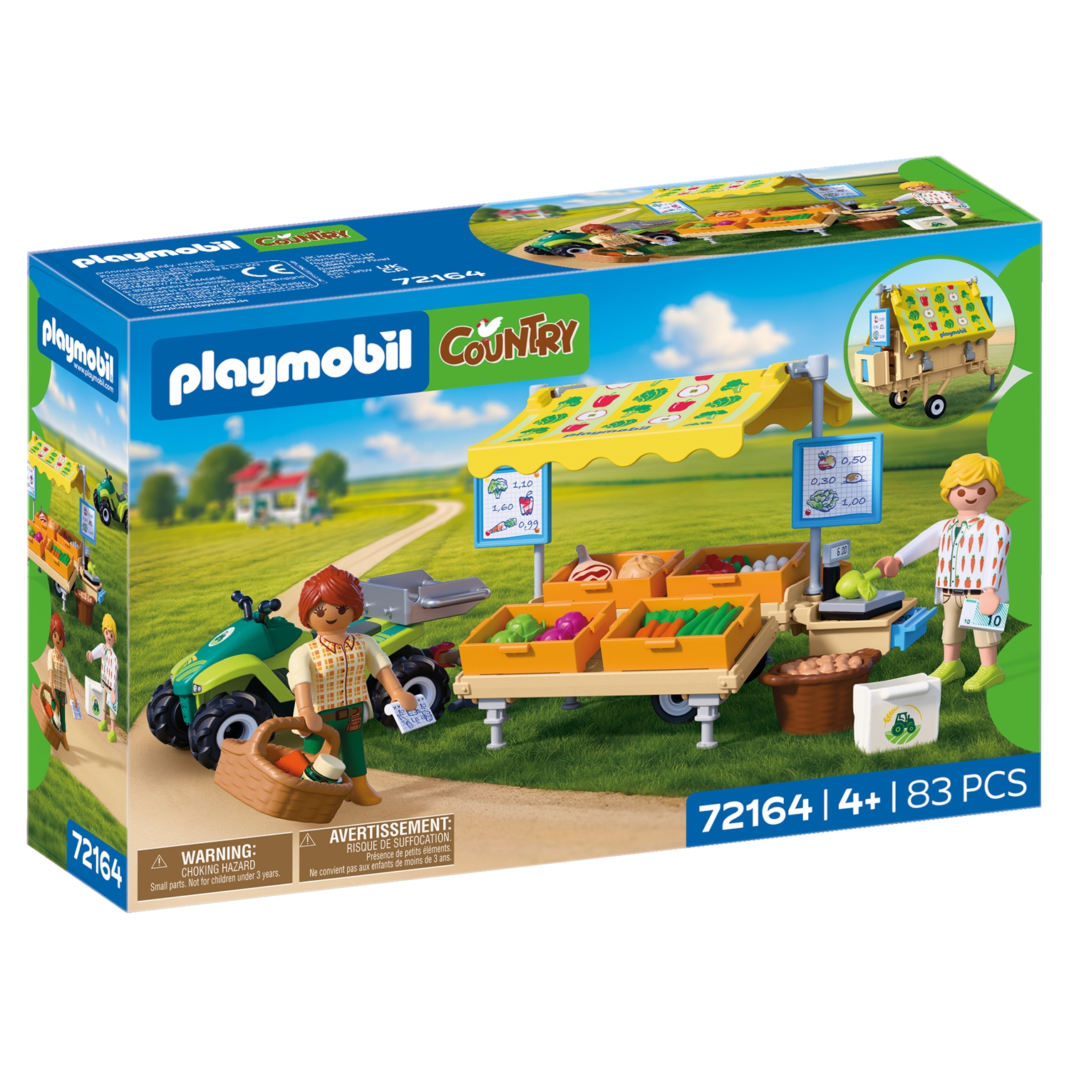 PLAYMOBIL 72164 Marktstand