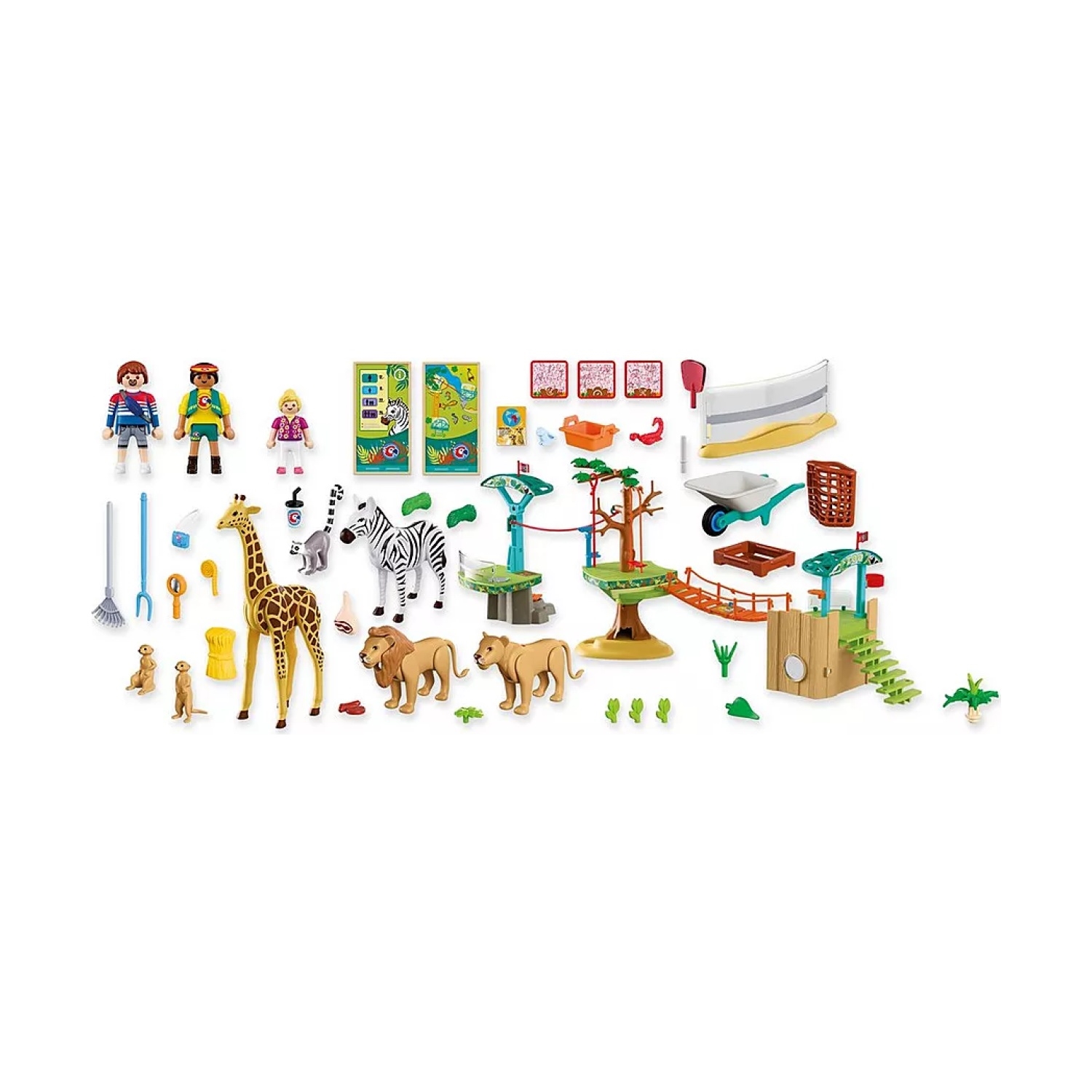 PLAYMOBIL 72070 Zoo: Wildnis-Kletterpark