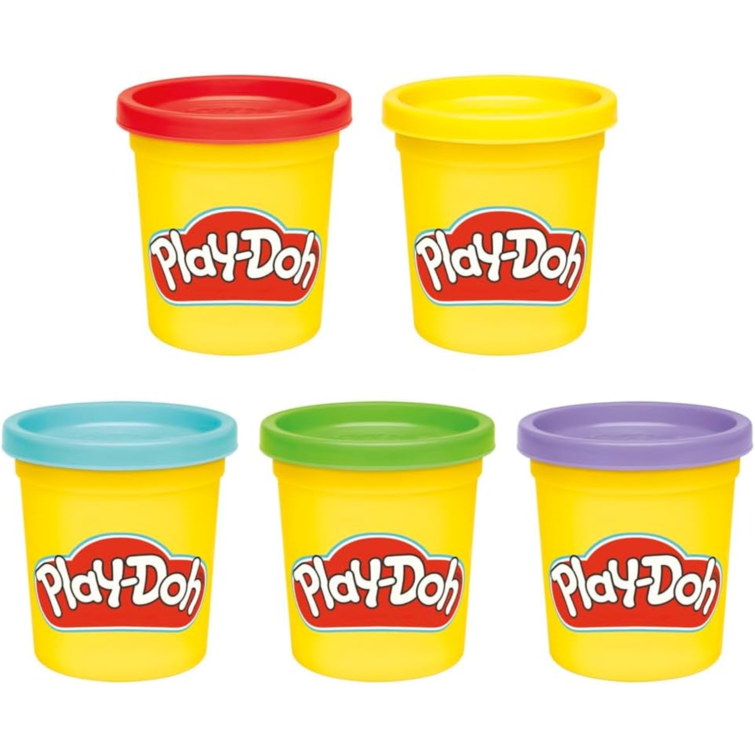 Hasbro G18605 Play-Doh Schulspaß 5er-Pack