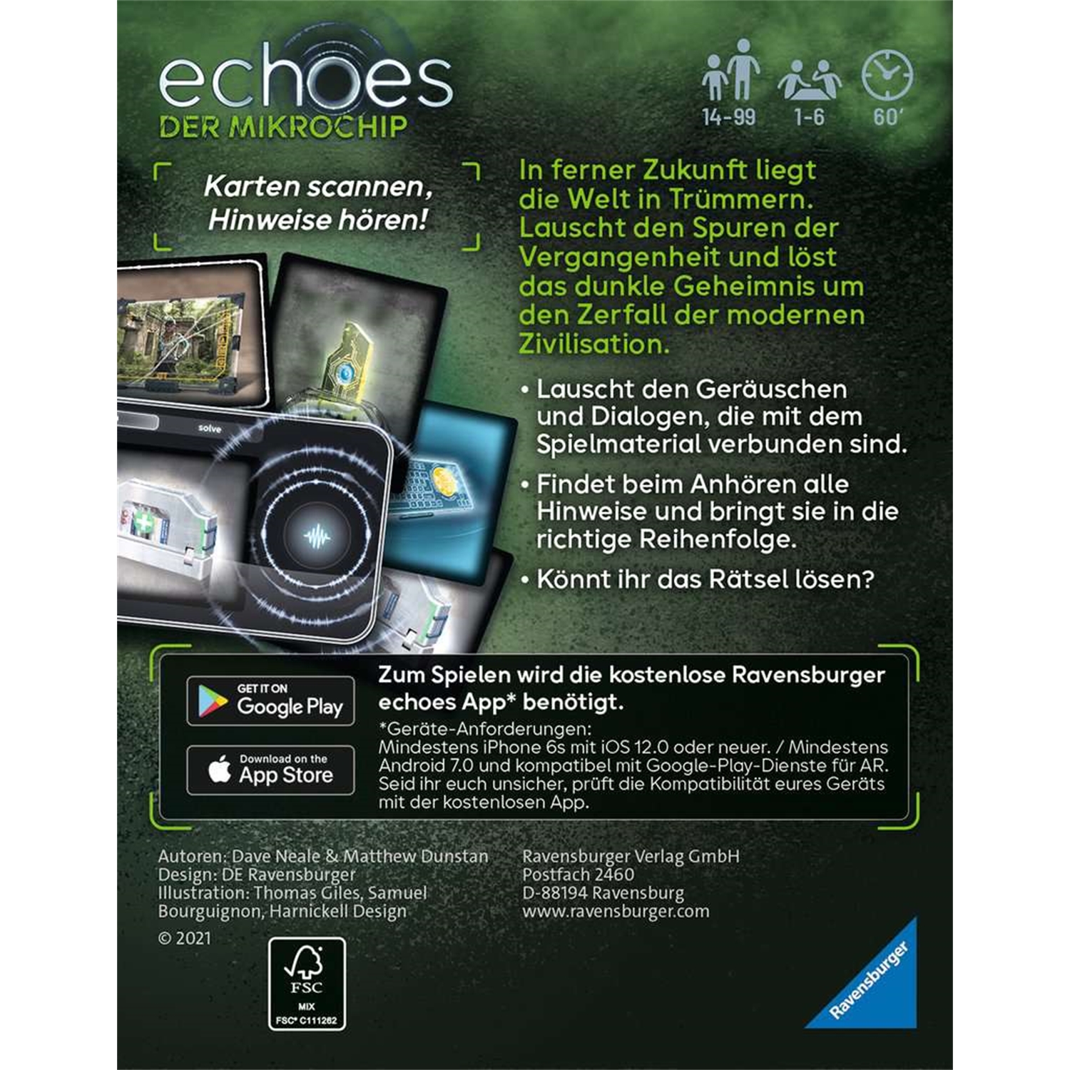 Ravensburger 20816 Echoes Der Mikrochip D