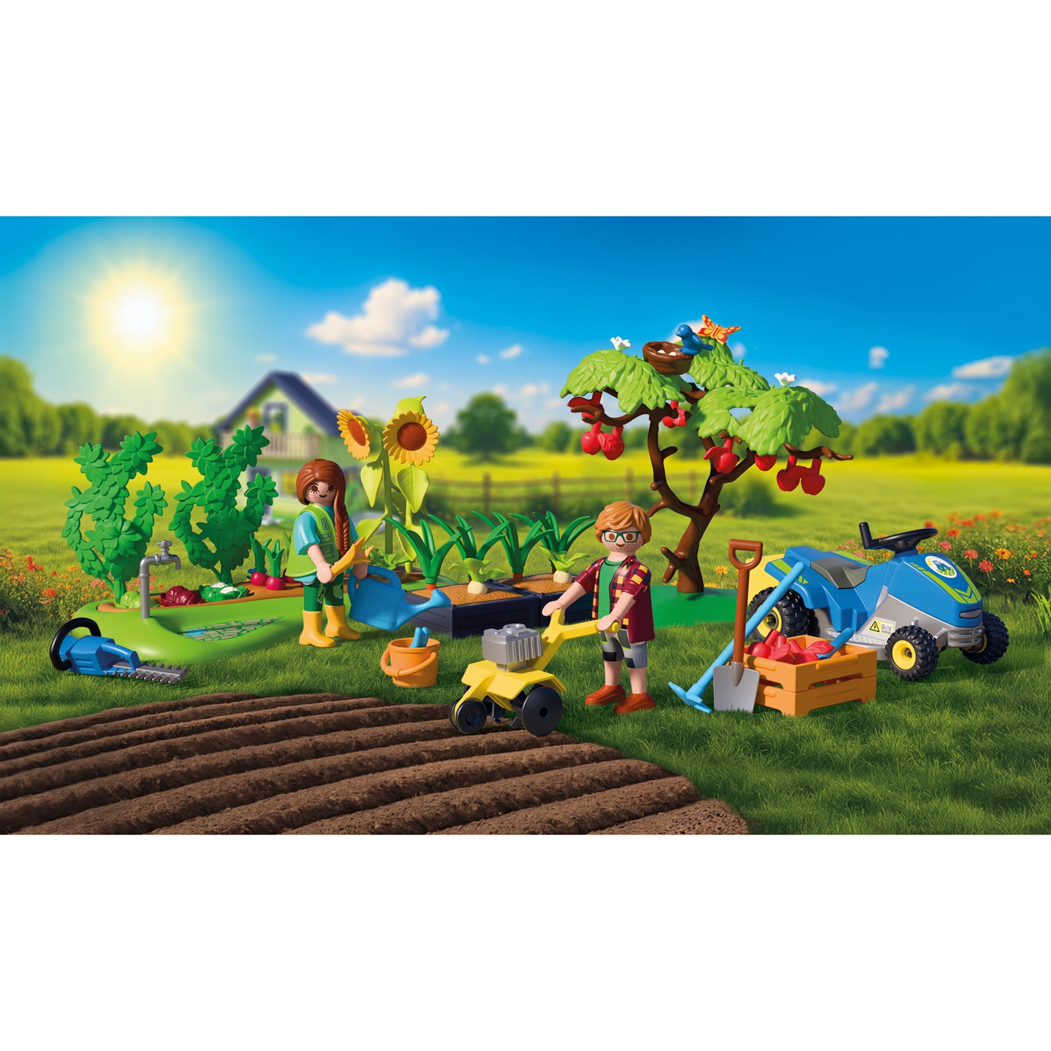 PLAYMOBIL 72165 Idyllischer Gemüsegarten