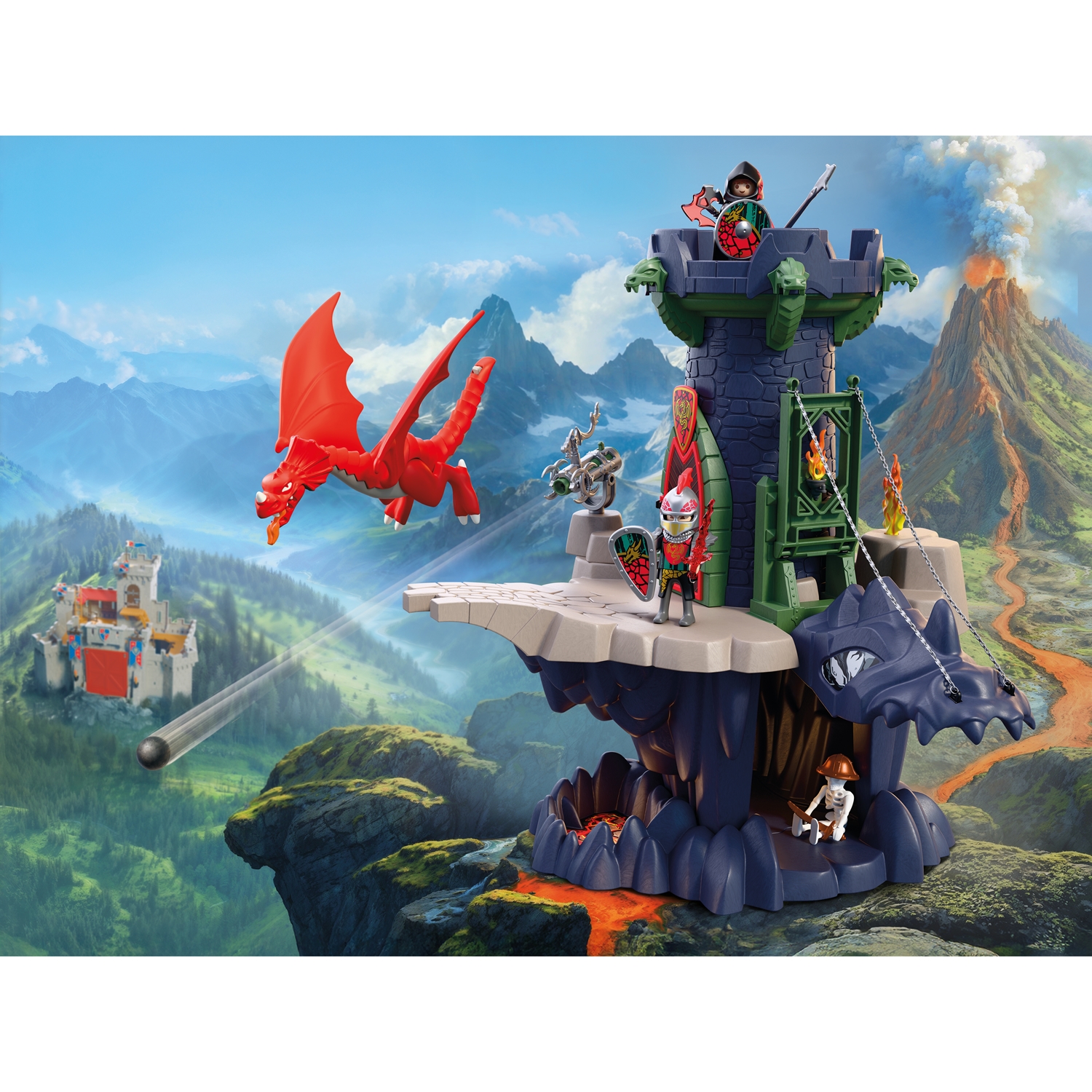 PLAYMOBIL 72113 Knights Drachenritterturm
