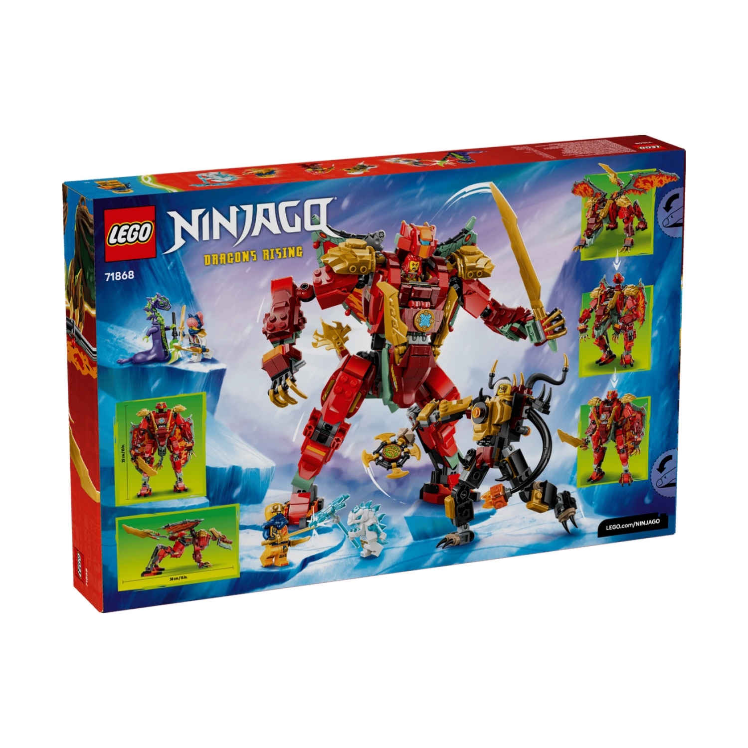 LEGO 71868 Wyldfyres Drachenmech