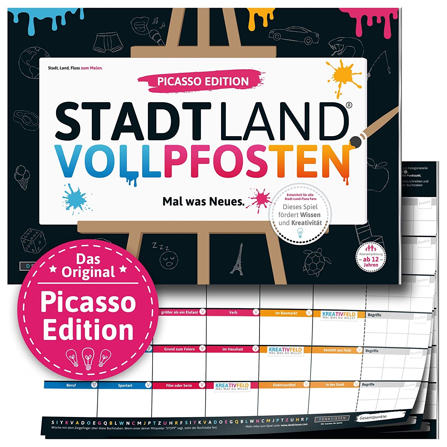 DENKRIESEN SL2003 STADT LAND VOLLPFOSTEN® – PICASSO EDITION – “Mal