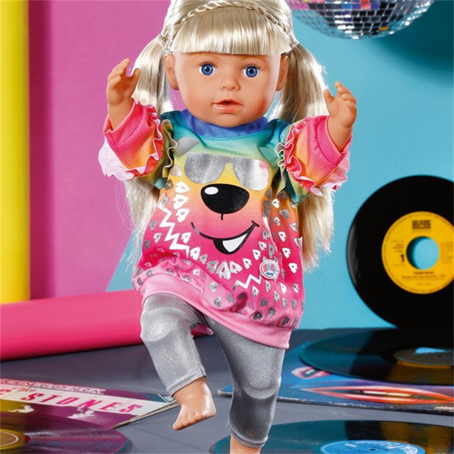 Zapf Creation 829226 BABY born Sweater Outfit 43cm