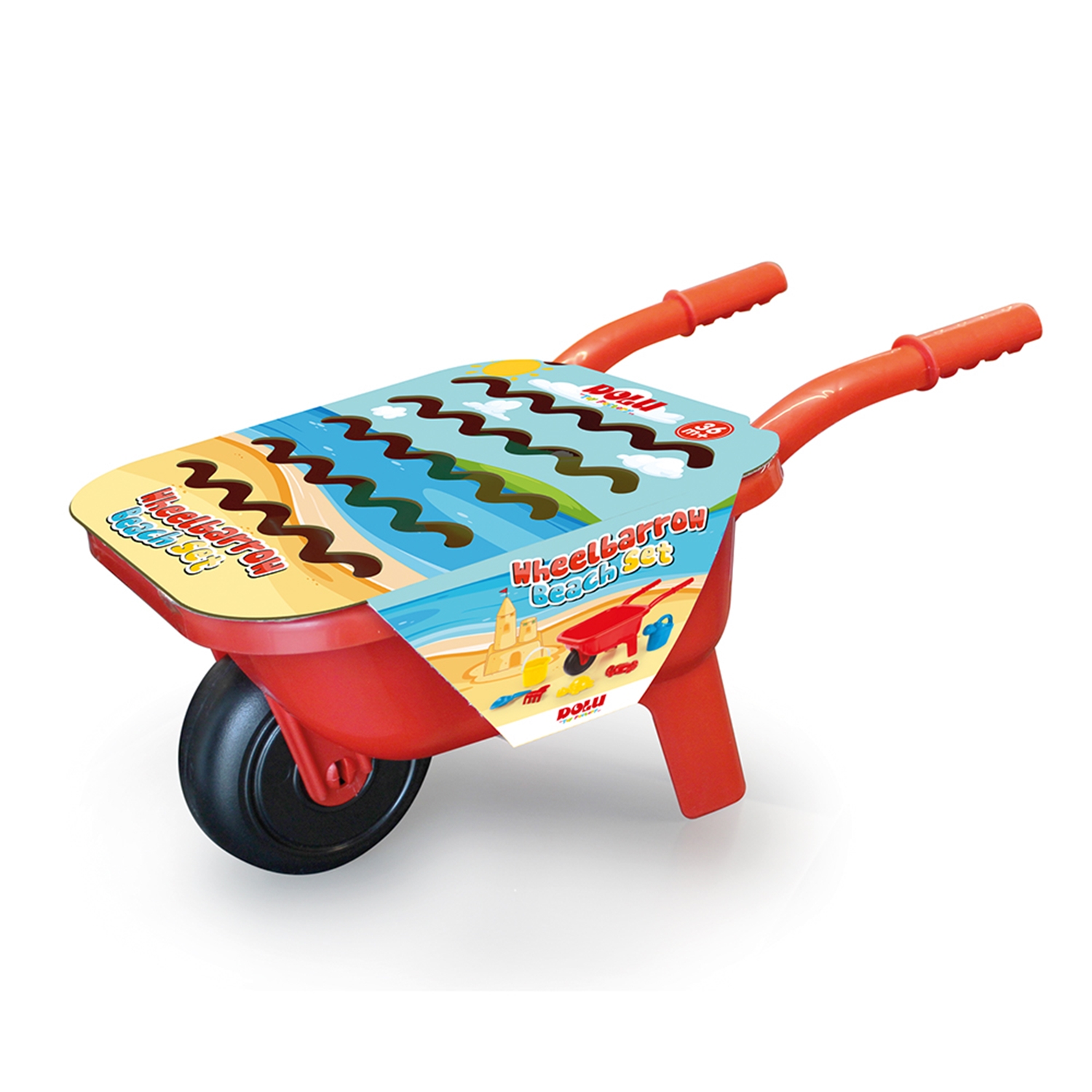 Dolu 3033 Schubkarren Strand Set 7 tlg.