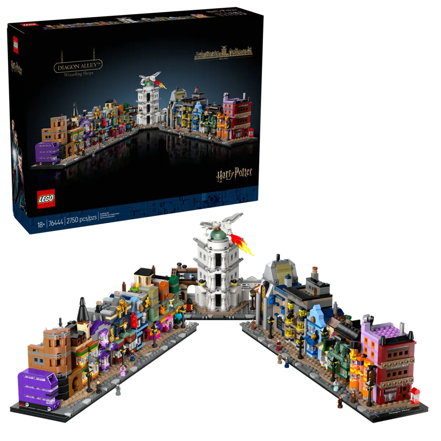 LEGO 76444 Harry Potter™ Die Zauberläden der Winkelgasse™