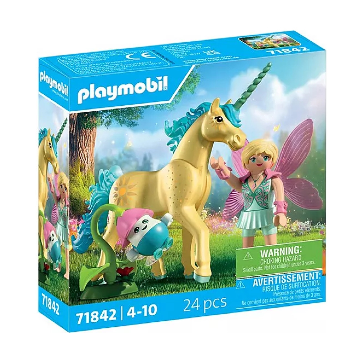 PLAYMOBIL 71842 Sammeleinhorn Sonnenscheinblüte mit Fee