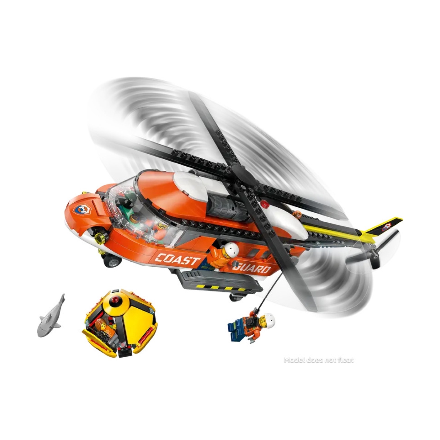 LEGO 60503 Hubschrauber der Küstenwache