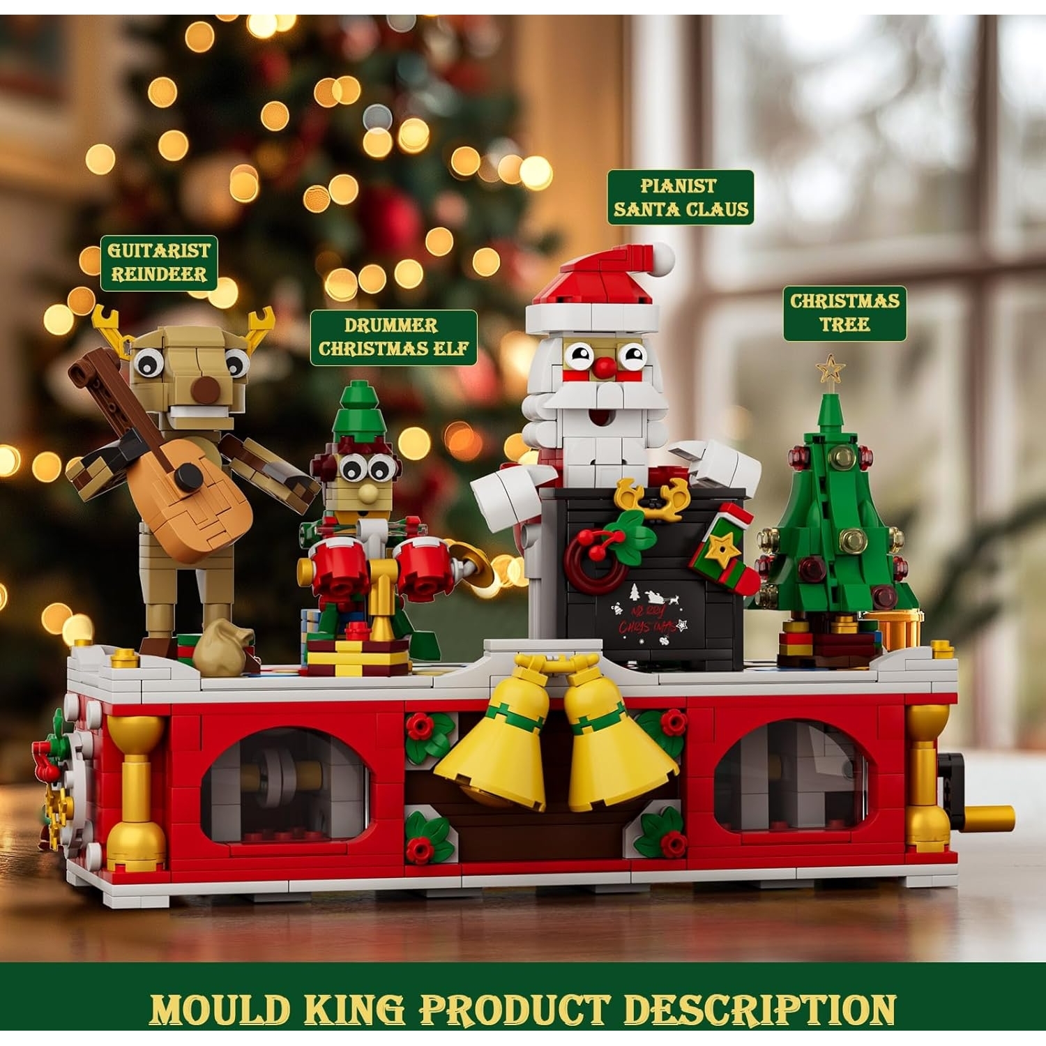 Mould King 10162 Weihnachtsband
