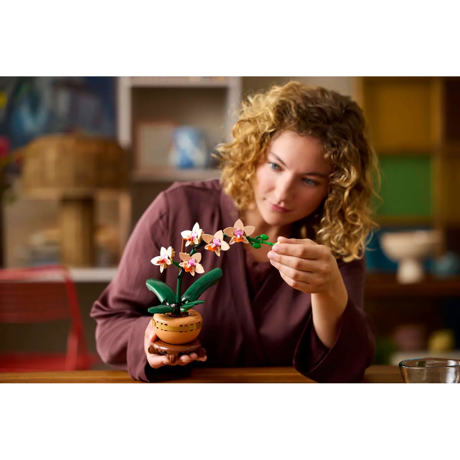 LEGO 10343 Mini-Orchidee