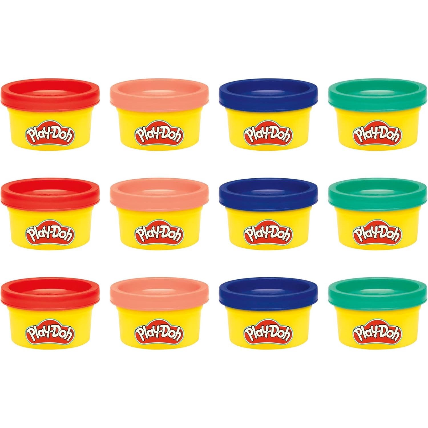 Hasbro G05195 Play-Doh Partydosen 12er-Pack