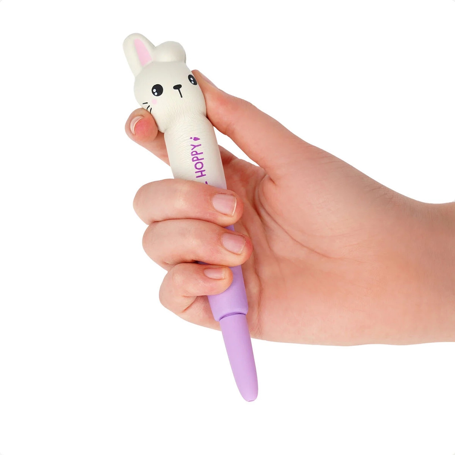 Legami SQP0005 SQUISHY GEL PEN - SQUEEZIES - BUNNY