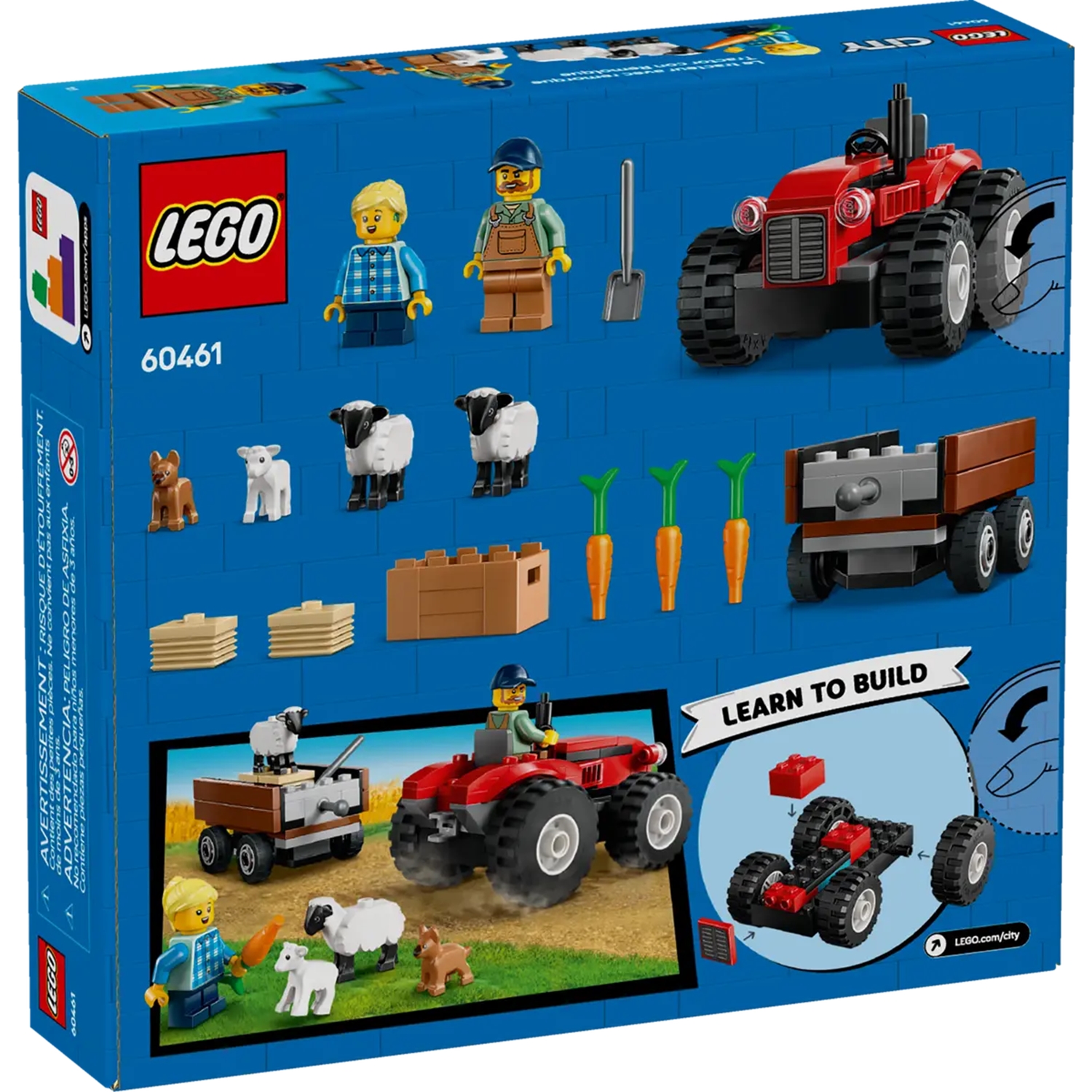 LEGO 60461 Traktor mit Anhänger