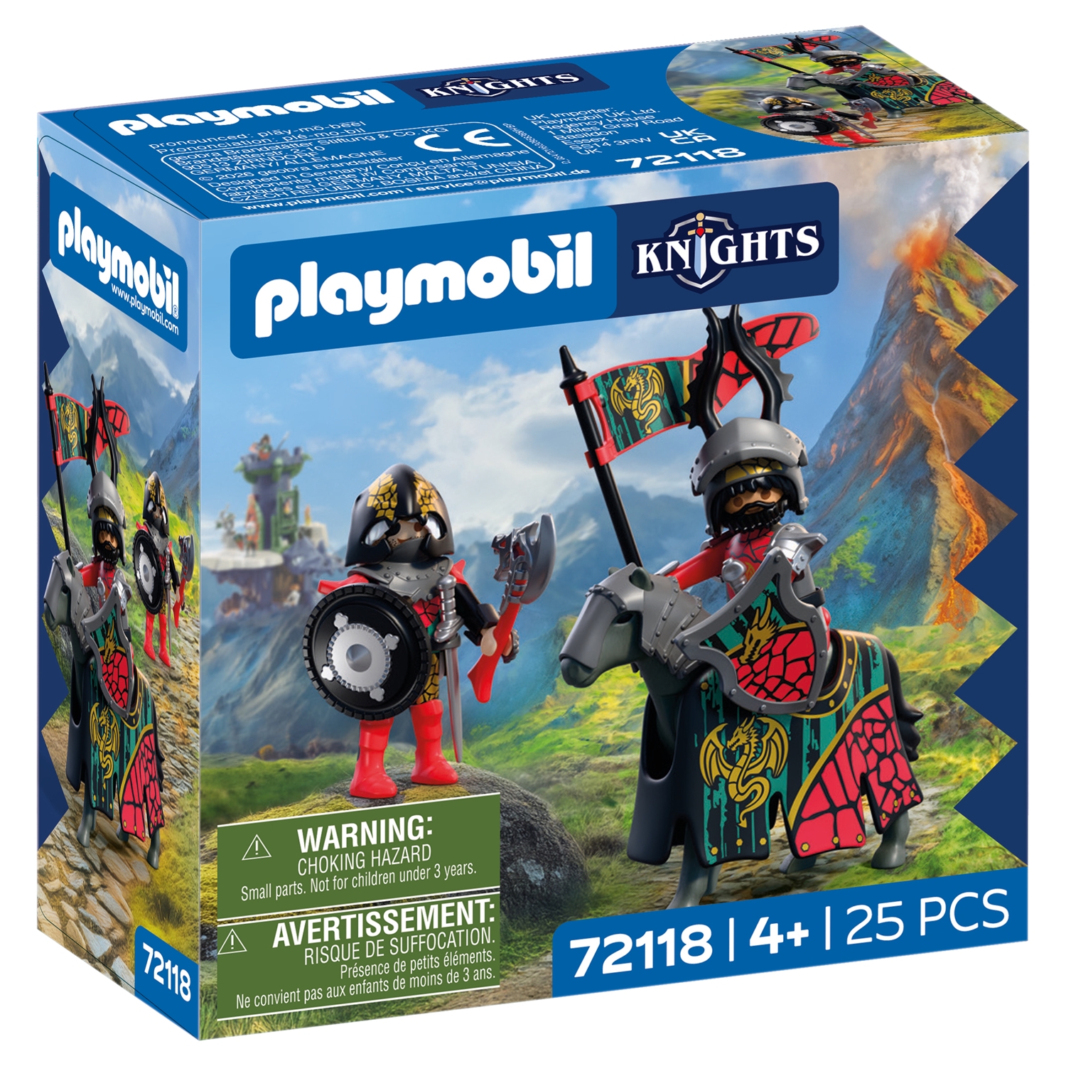 PLAYMOBIL 72118 Knights Anführer Drachenritter