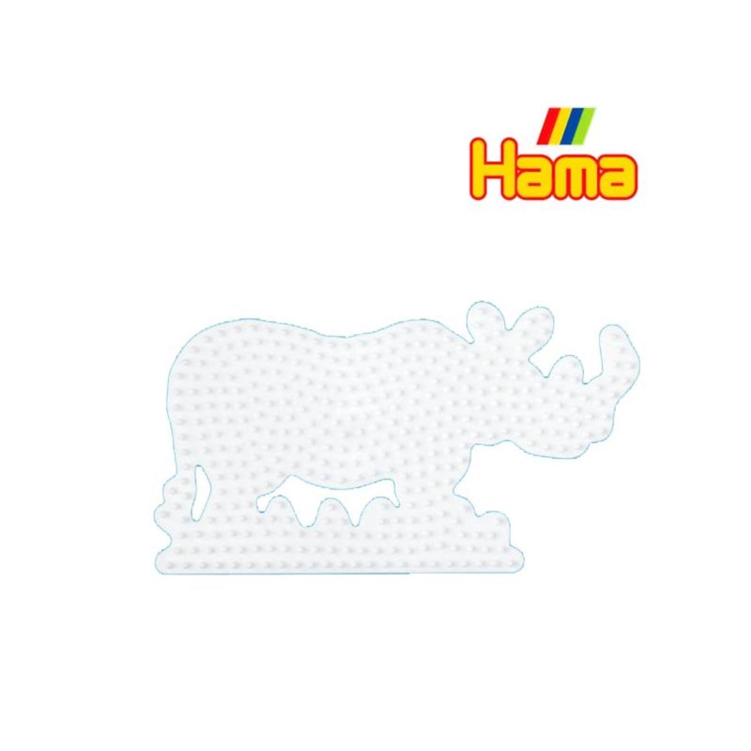 Hama 295 Stiftplatte Nashorn