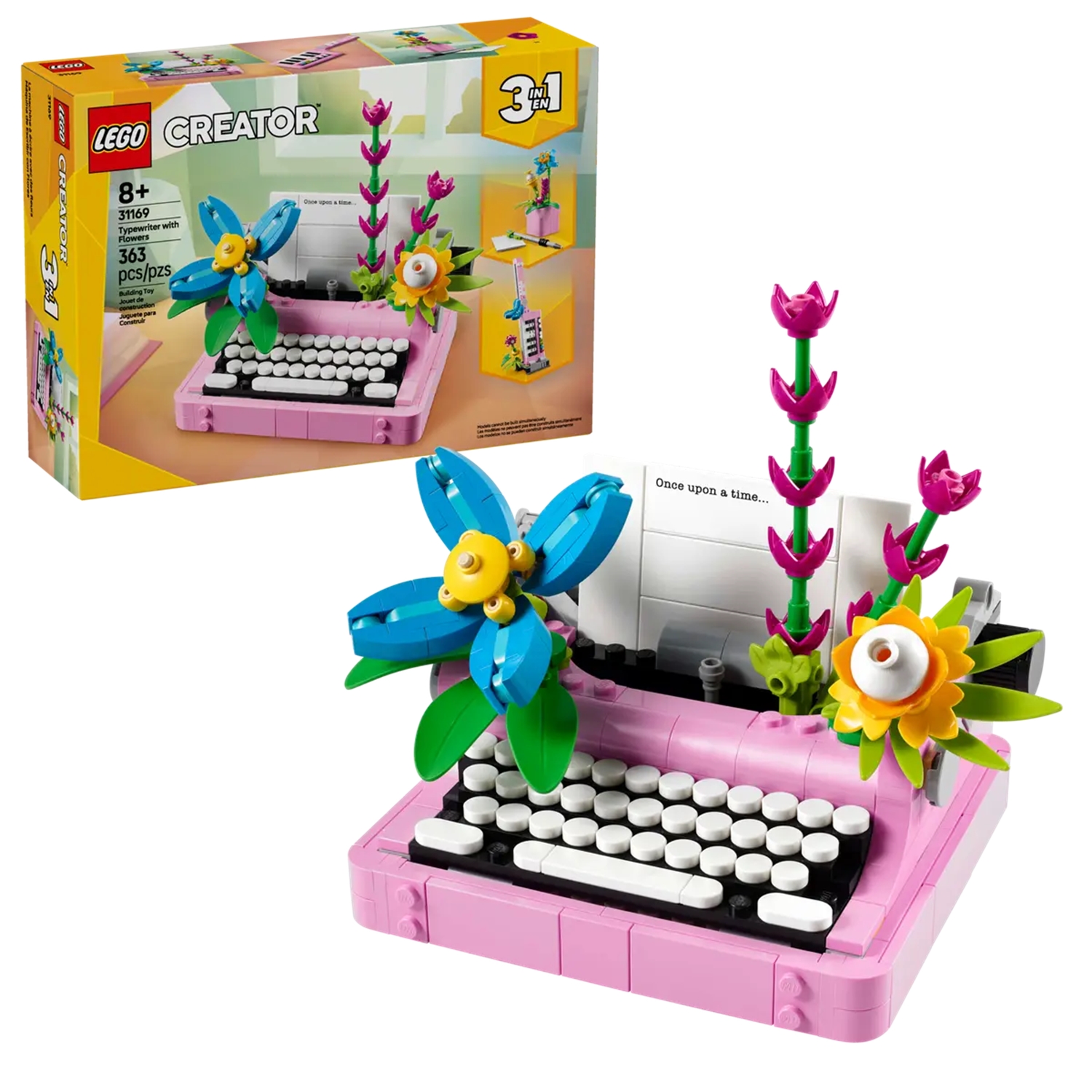 LEGO 31169 Schreibmaschine mit Blumen