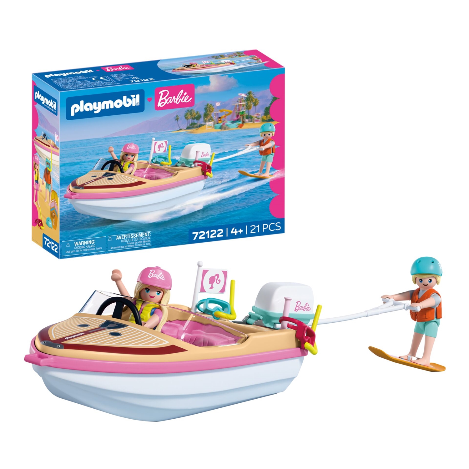 PLAYMOBIL 72122 BarbieTM Abenteuerboot