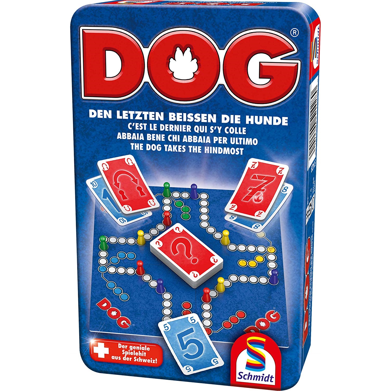 Schmidt Spiele 51428 DOG Bring mich mit Spiel in der Metalldose
