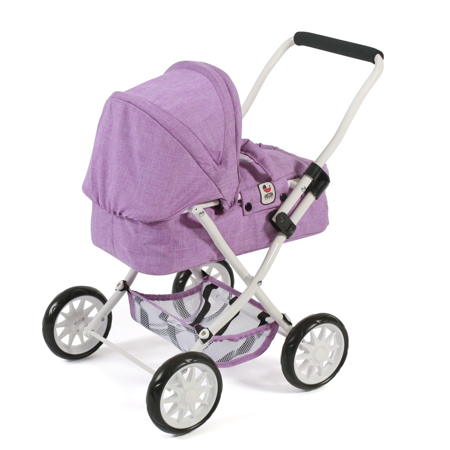 Bayer Chic 2000 555-35 Mini-Kuschelwagen SMARTY, Melange Flieder