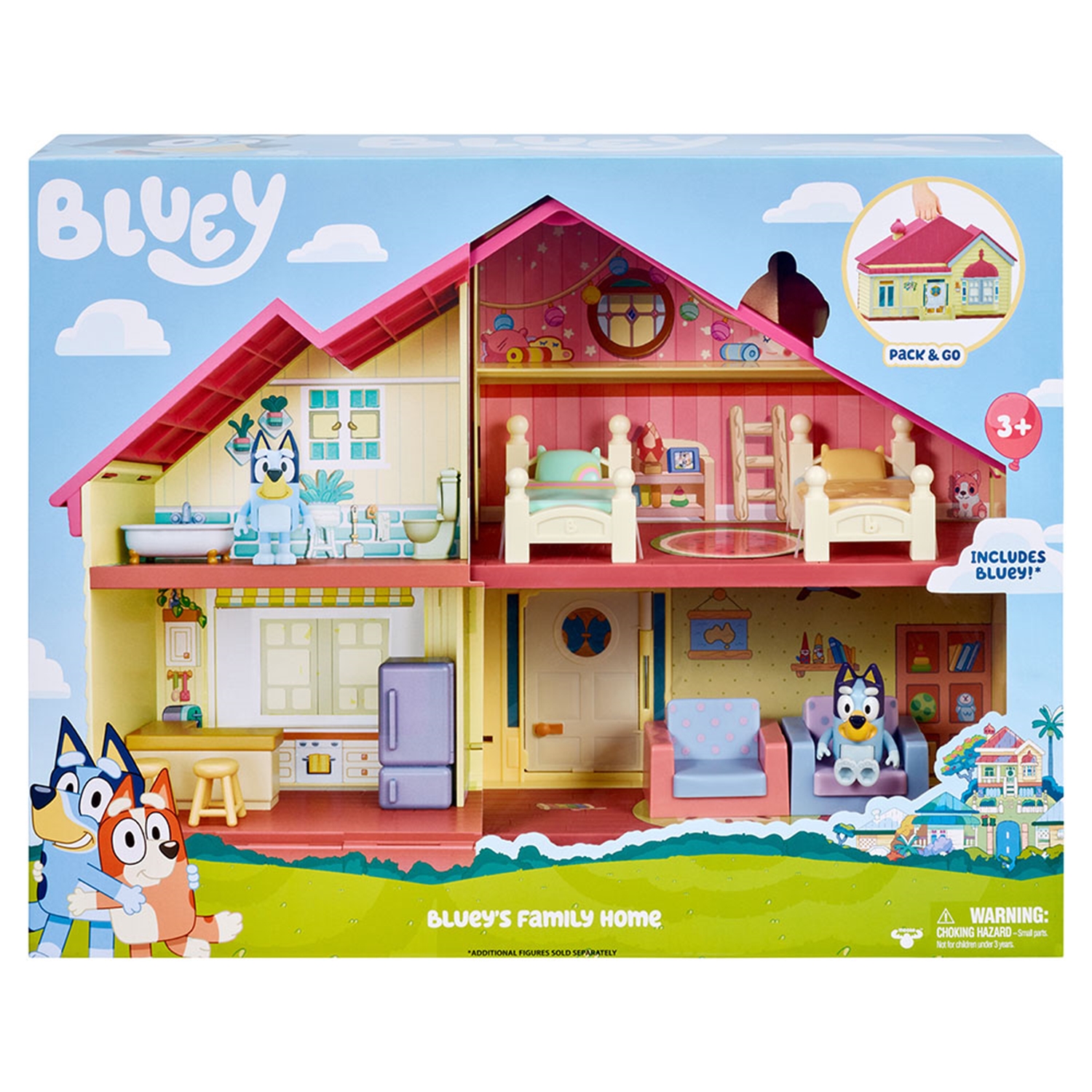 Moose Toys 13024 BLUEY Spielhaus