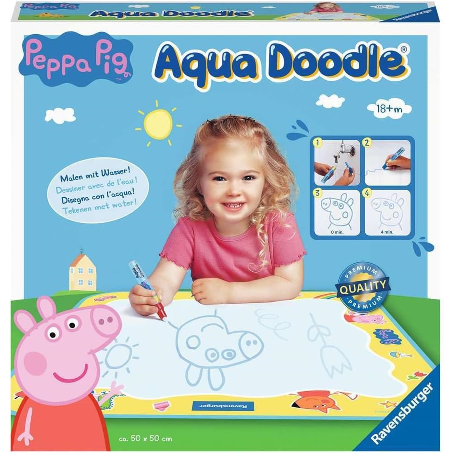 Ravensburger 04195 Aqua Doodle® Peppa Pig ministeps
