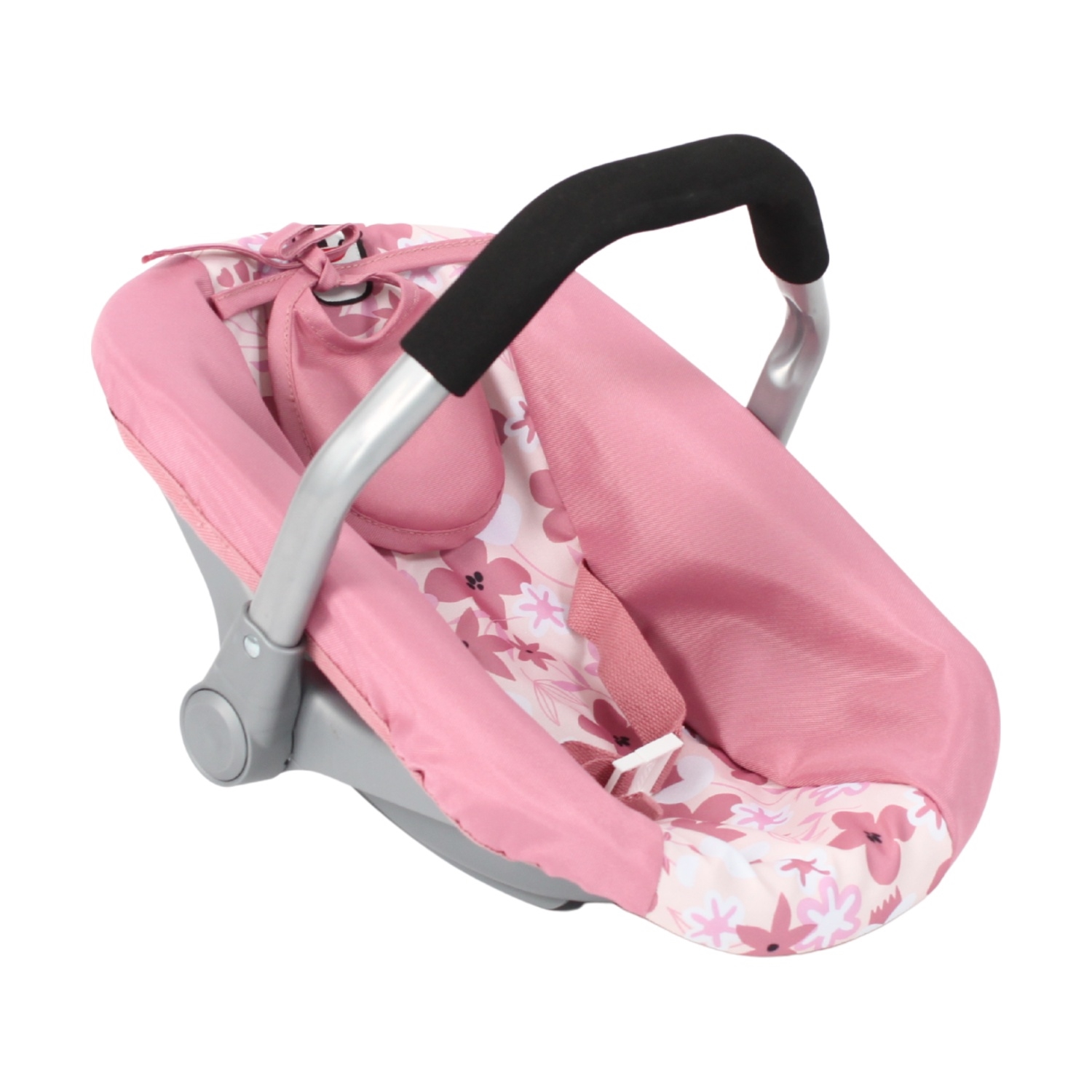 Bayer Chic 2000 708-85 Puppen Autositz Flowers rosa