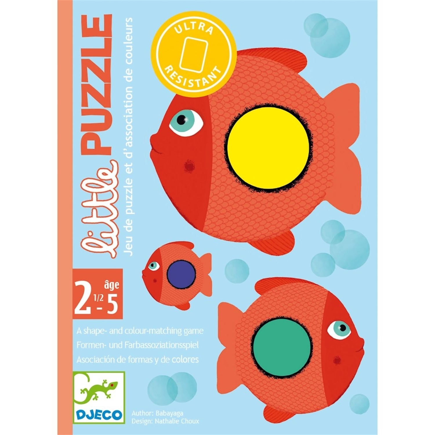 Djeco DJ05060 Kartenspiel für Kleine: Little Puzzle