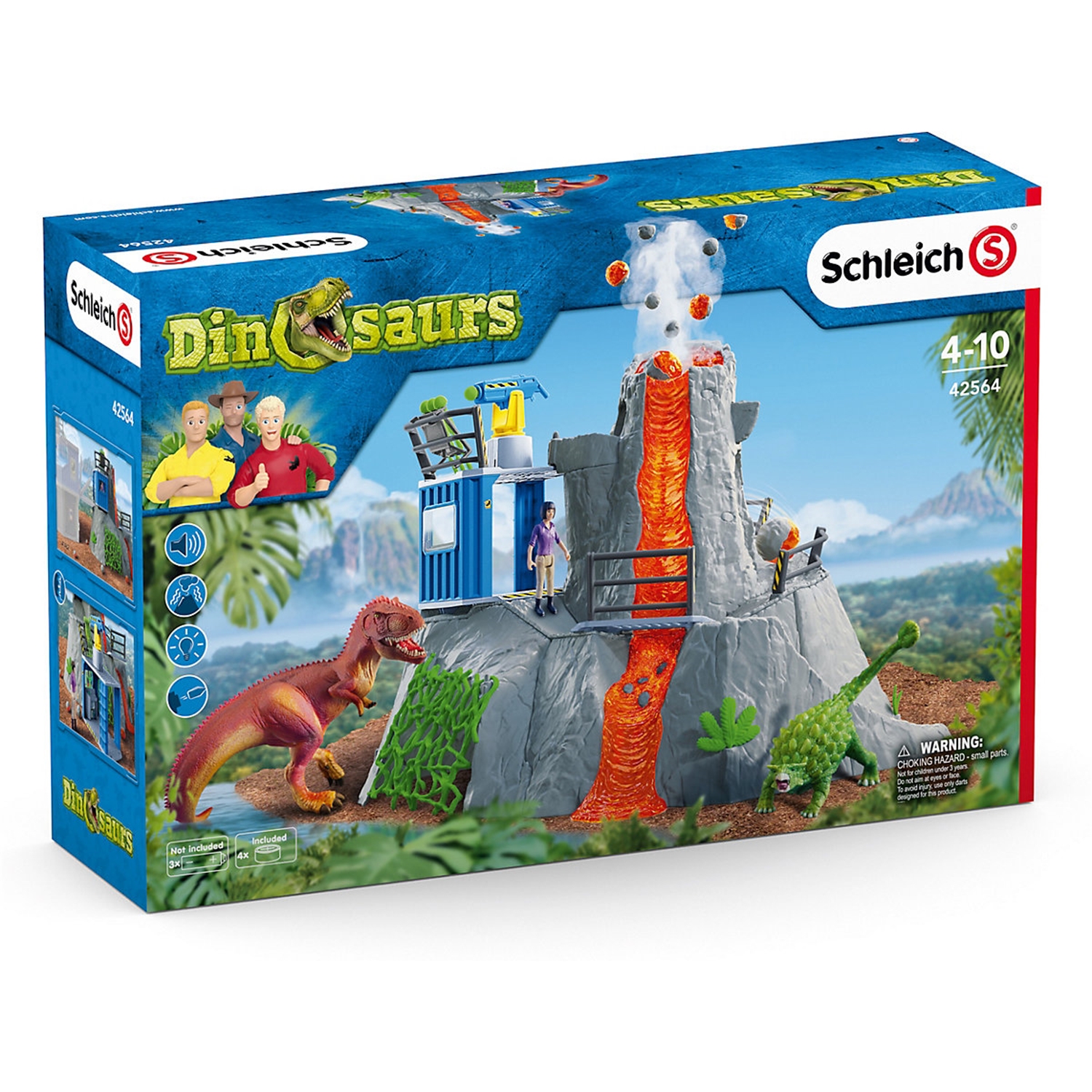 Schleich 42564 Große Vulkan Expedition