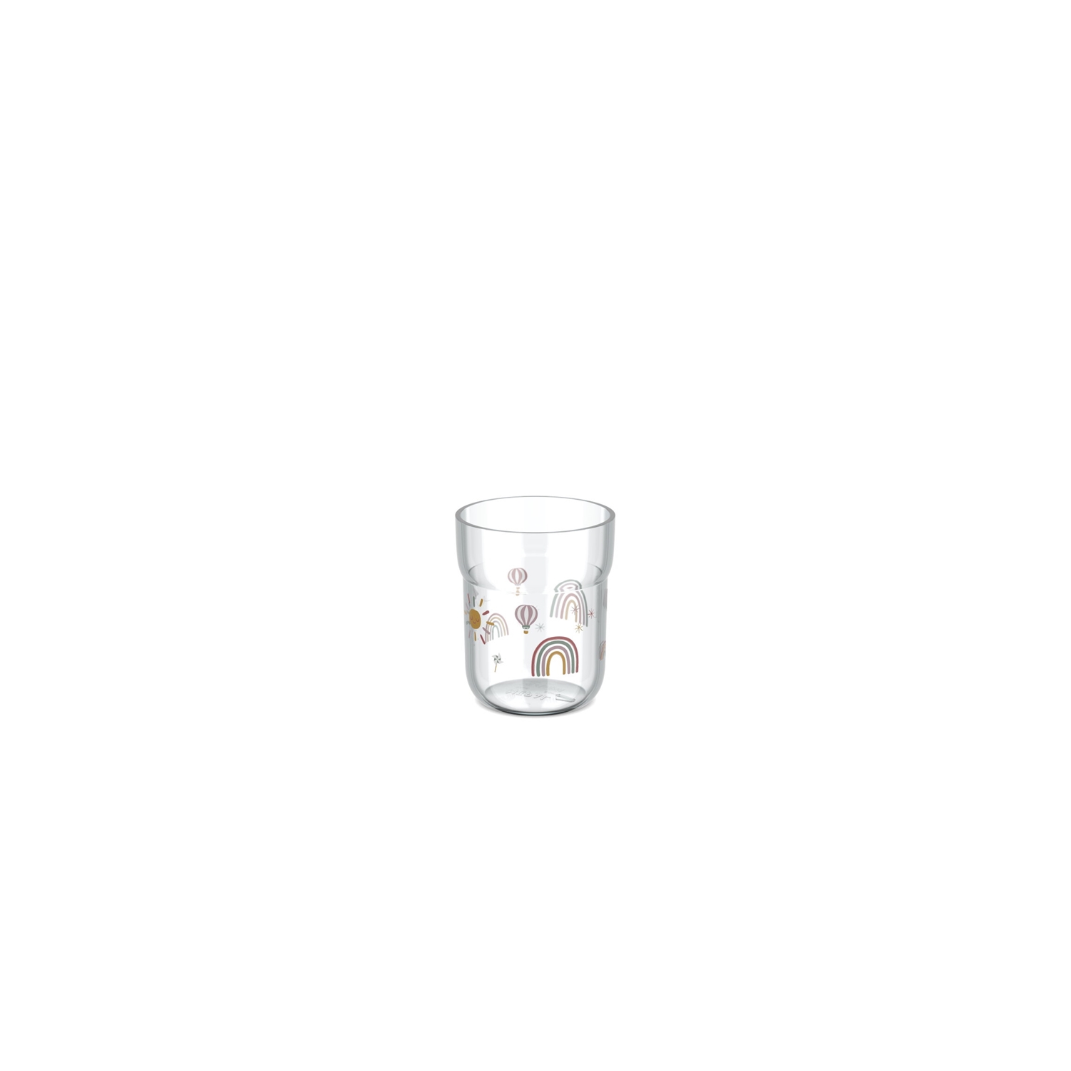 Mepal 108022065245 kinder-trinkglas mio 250 ml - sunshine & rainbow