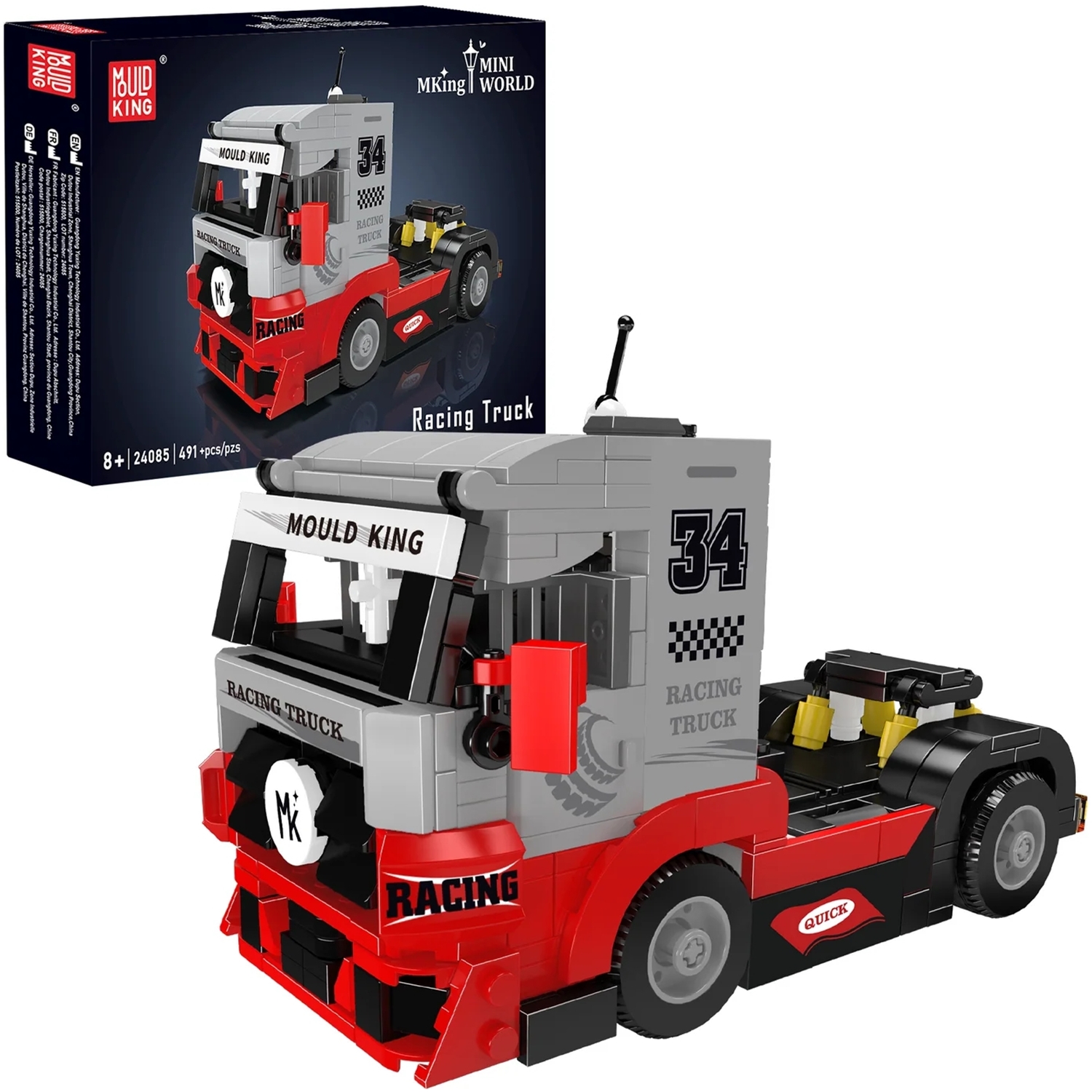 Mould King 24085 Racing-Truck