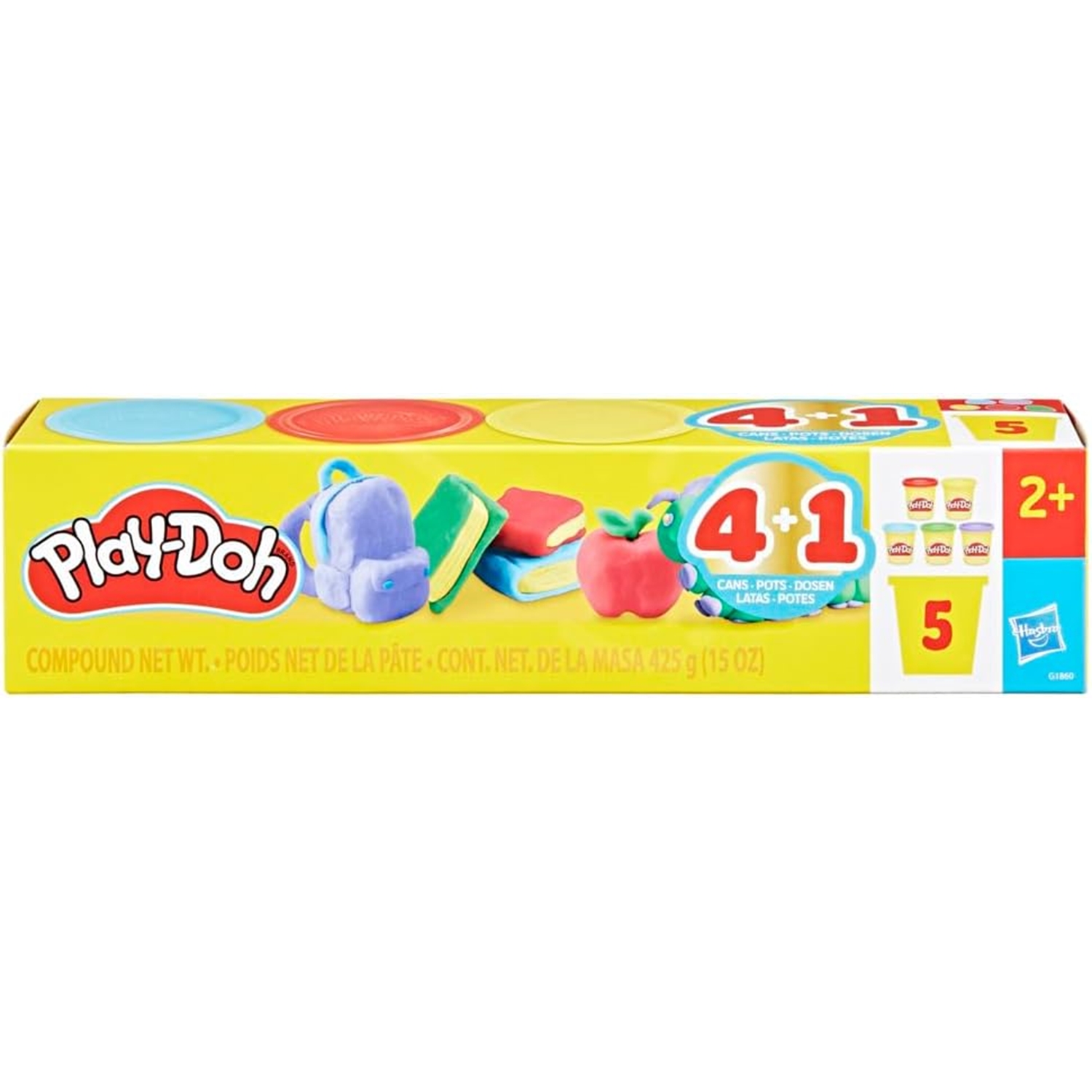 Hasbro G18605 Play-Doh Schulspaß 5er-Pack