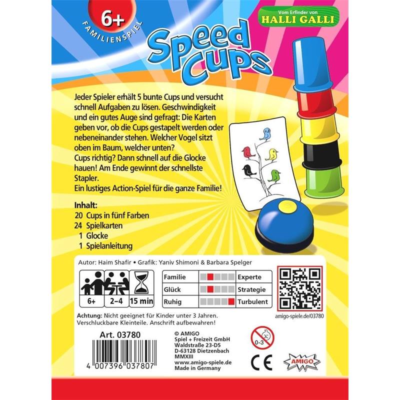 Amigo 03780 Speed Cups MBE3