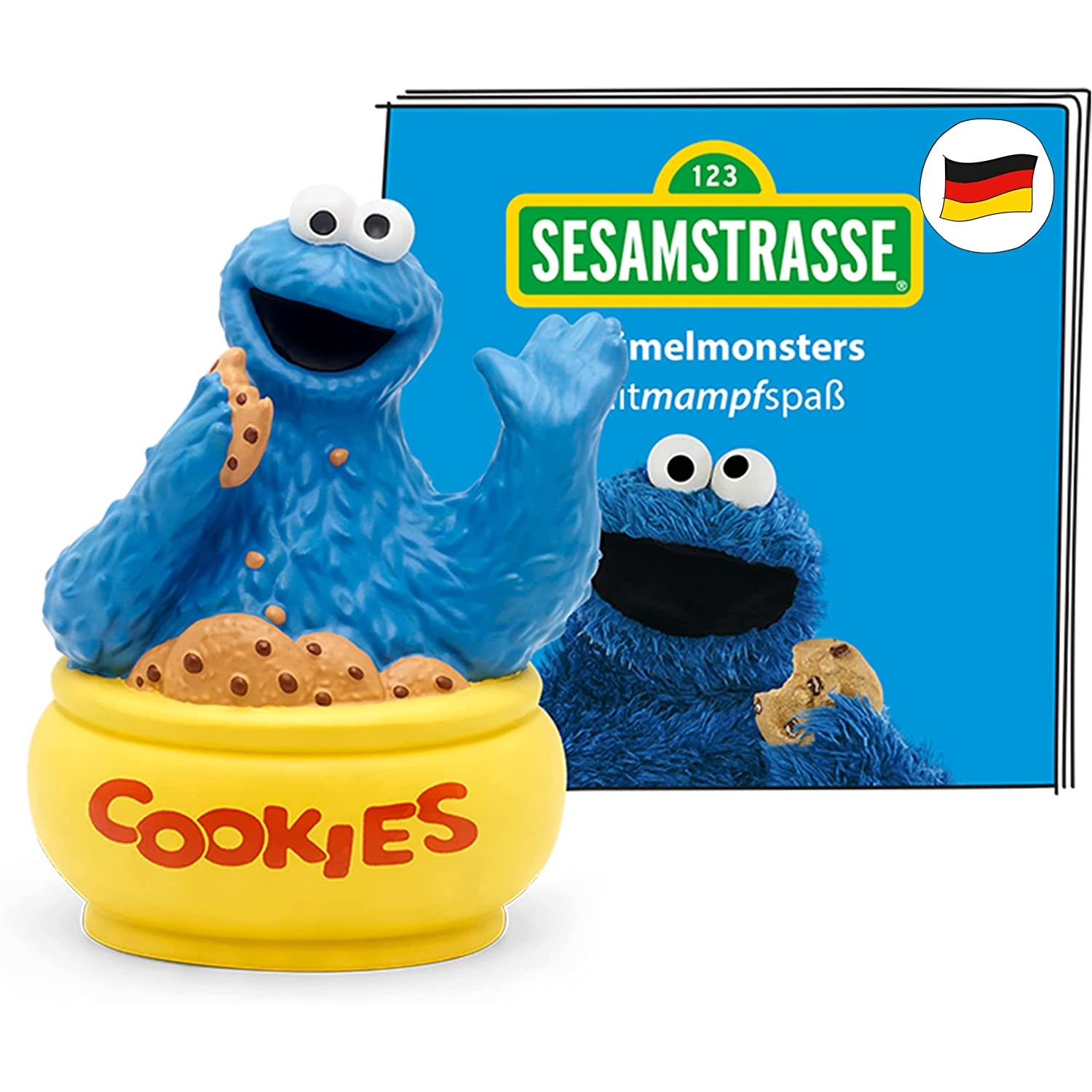 Tonies 10000499 Sesamstraße - Krümelmonsters Mitmampfspaß [DACH]