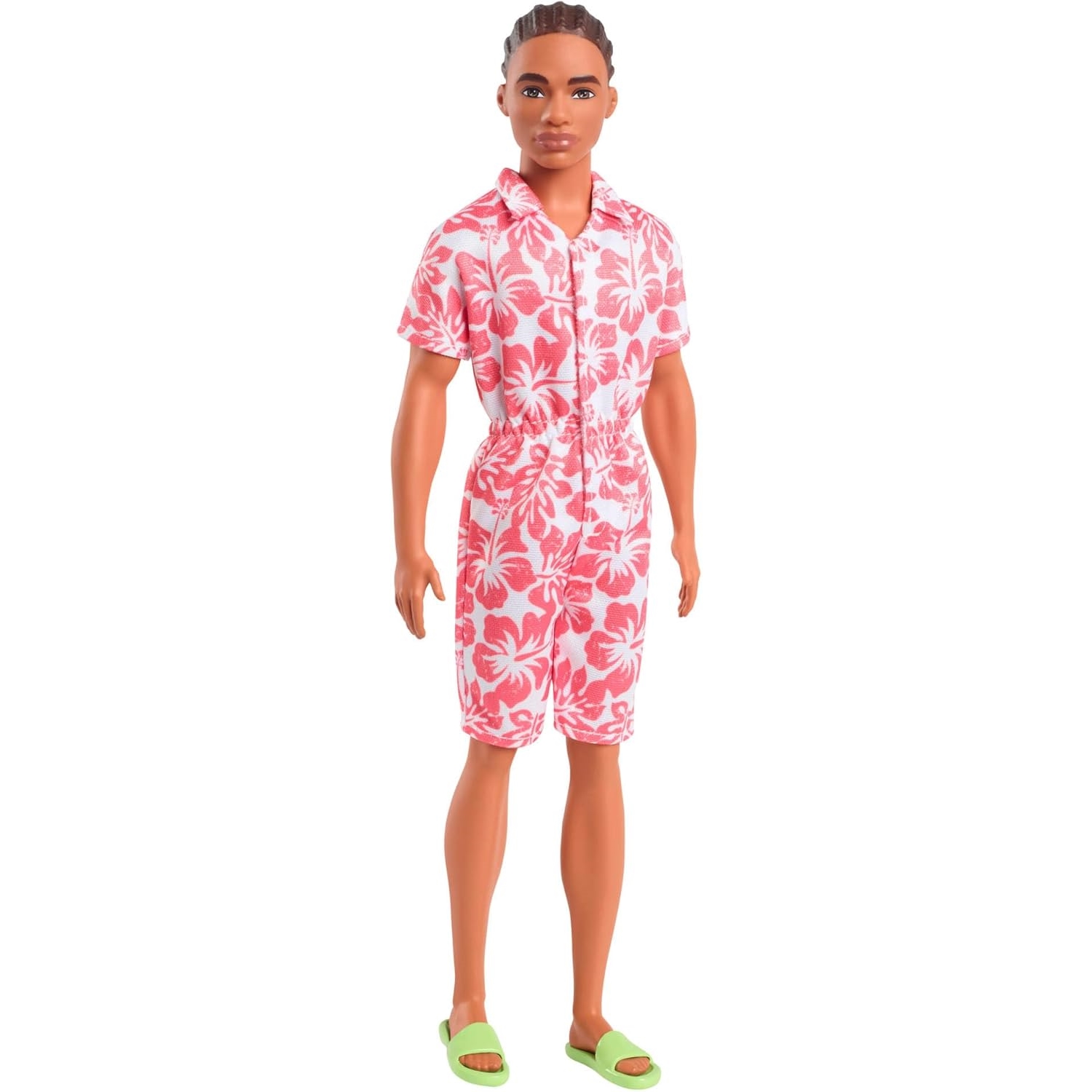 Mattel HYT99 Barbie Fashionista Ken-Puppe - Printed Boiler Suit