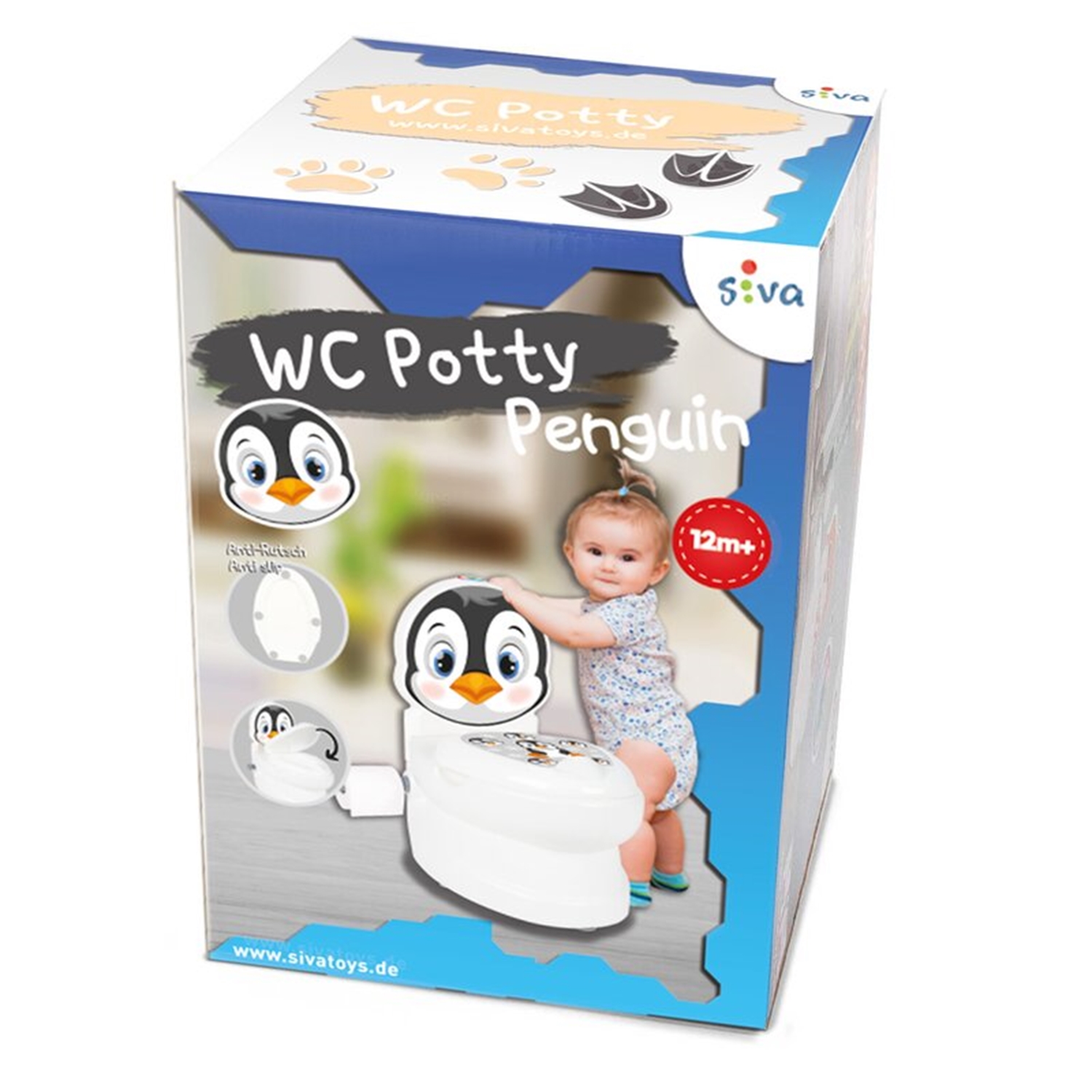 Pilsan 07-565 Penguin Educational Potty