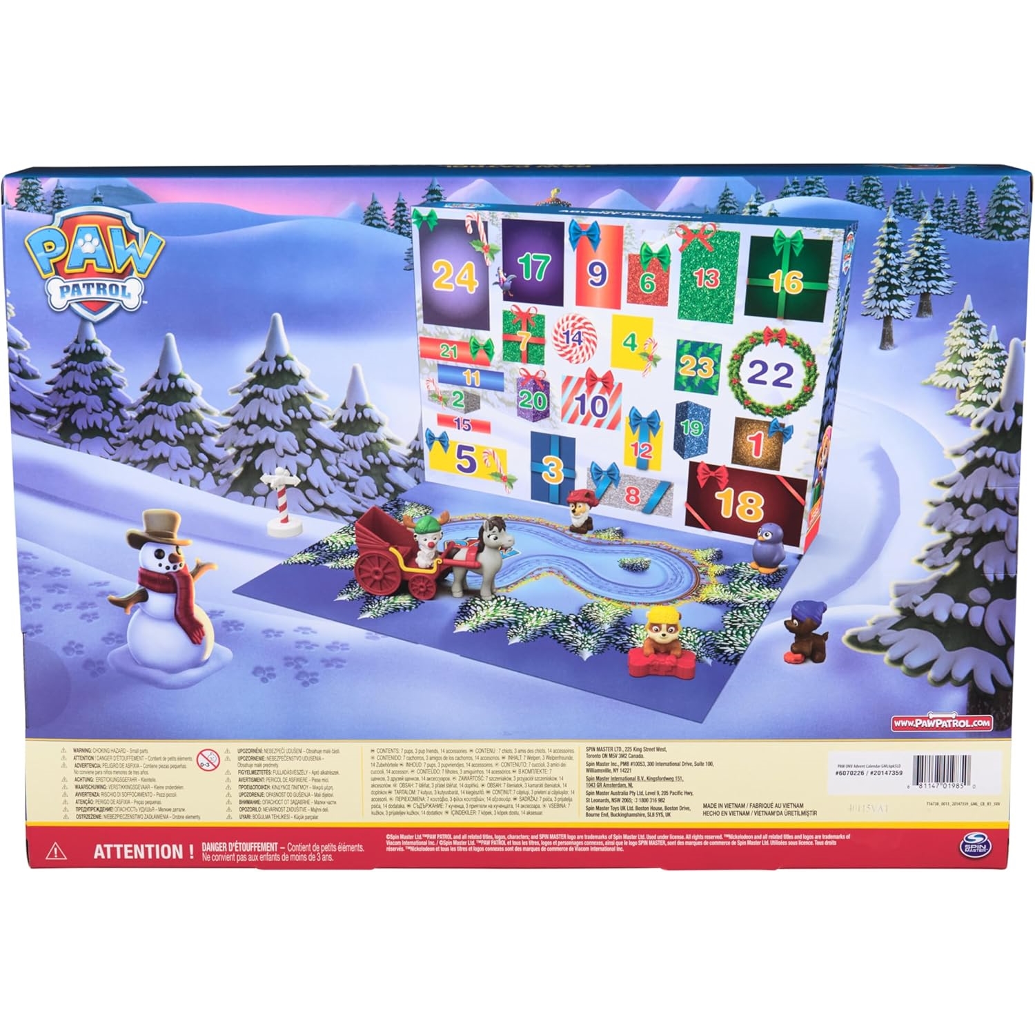 Spin Master 6070226 PAW Patrol Adventskalender 2024