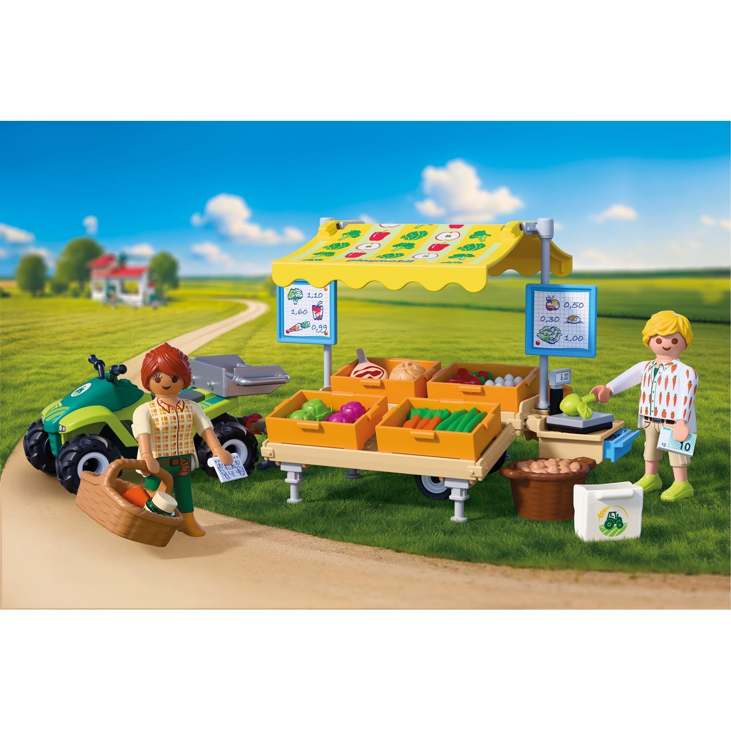 PLAYMOBIL 72164 Marktstand