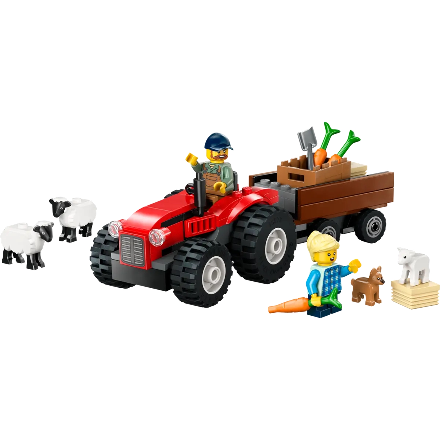 LEGO 60461 Traktor mit Anhänger