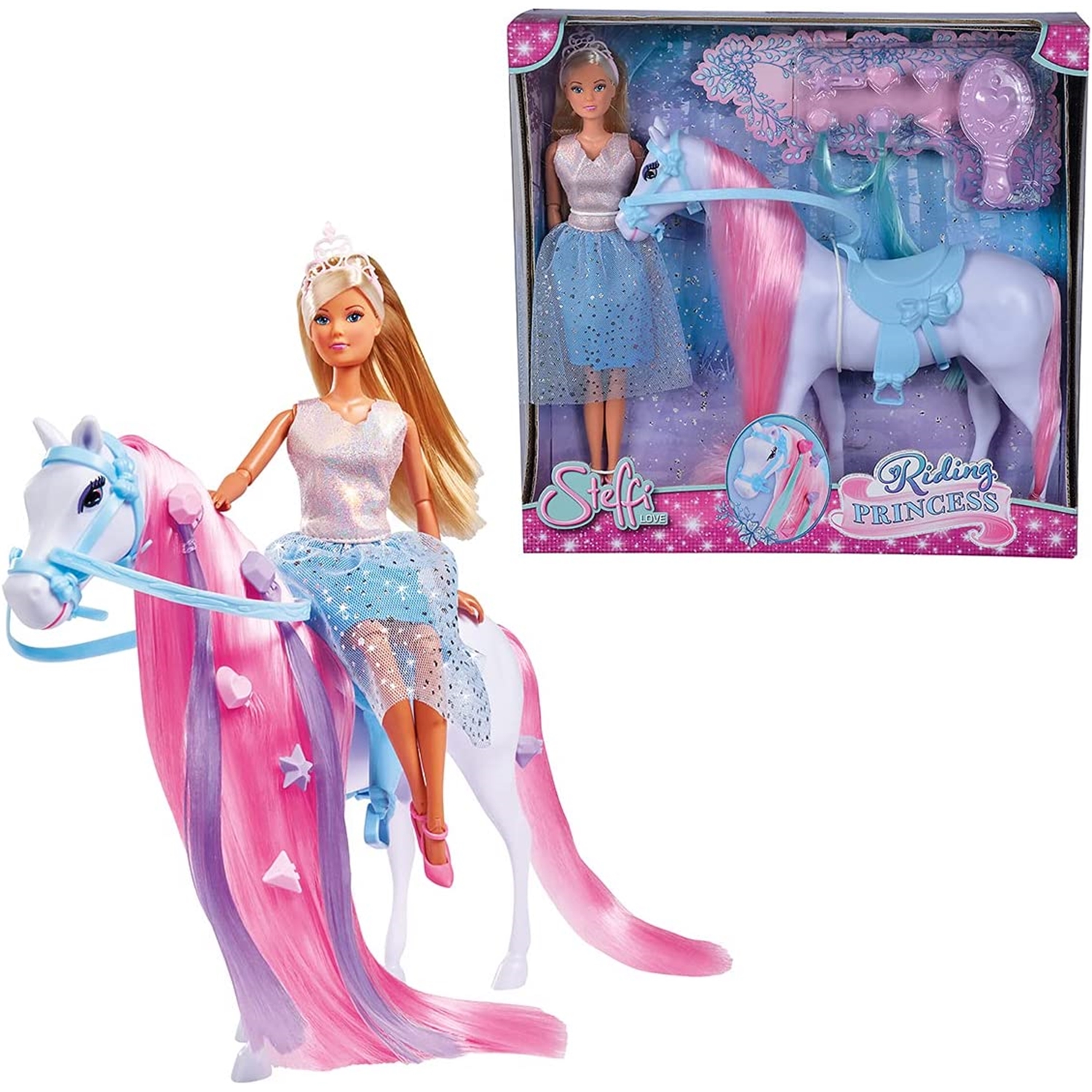 Simba Toys 105733519 Steffi Love Riding Princess