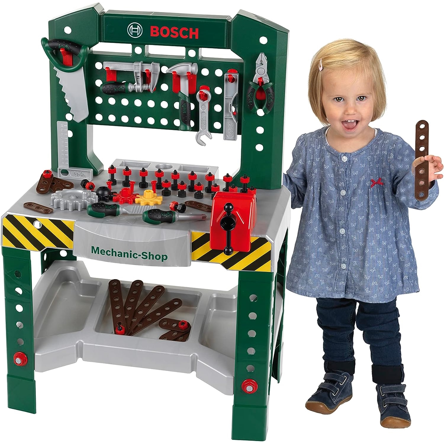 Theo Klein 8574 Bosch - Werkbank, 77-tlg.