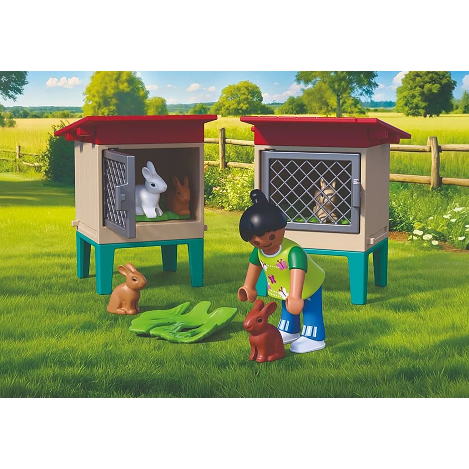 PLAYMOBIL 72170 Ländlicher Kaninchenstall