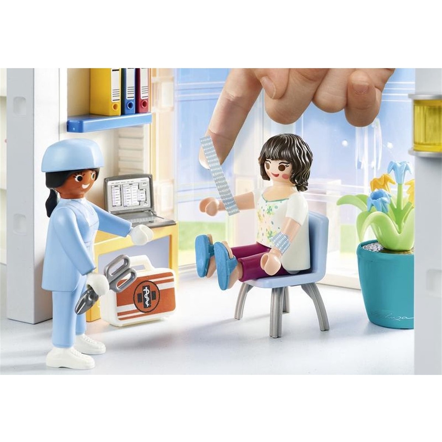 PLAYMOBIL 70191 Krankenhaus mit Einrichtung