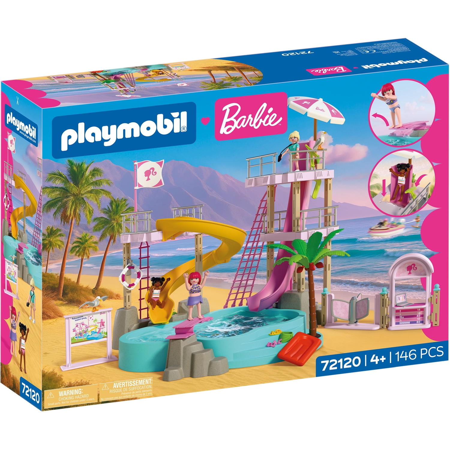 PLAYMOBIL 72120 Barbie Großer Wasserpark